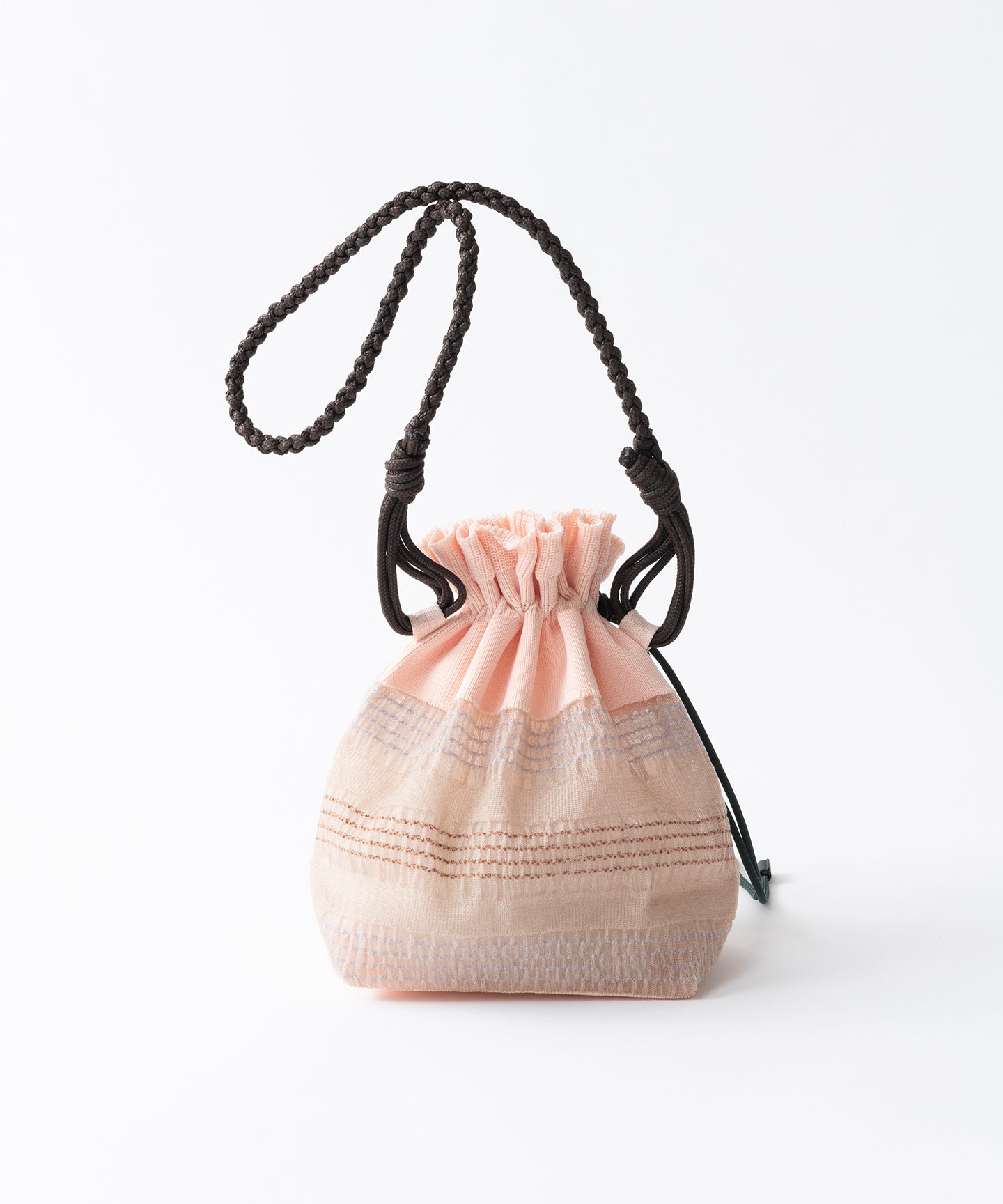 BORDER TRANCEPARENT PAUCH BAG