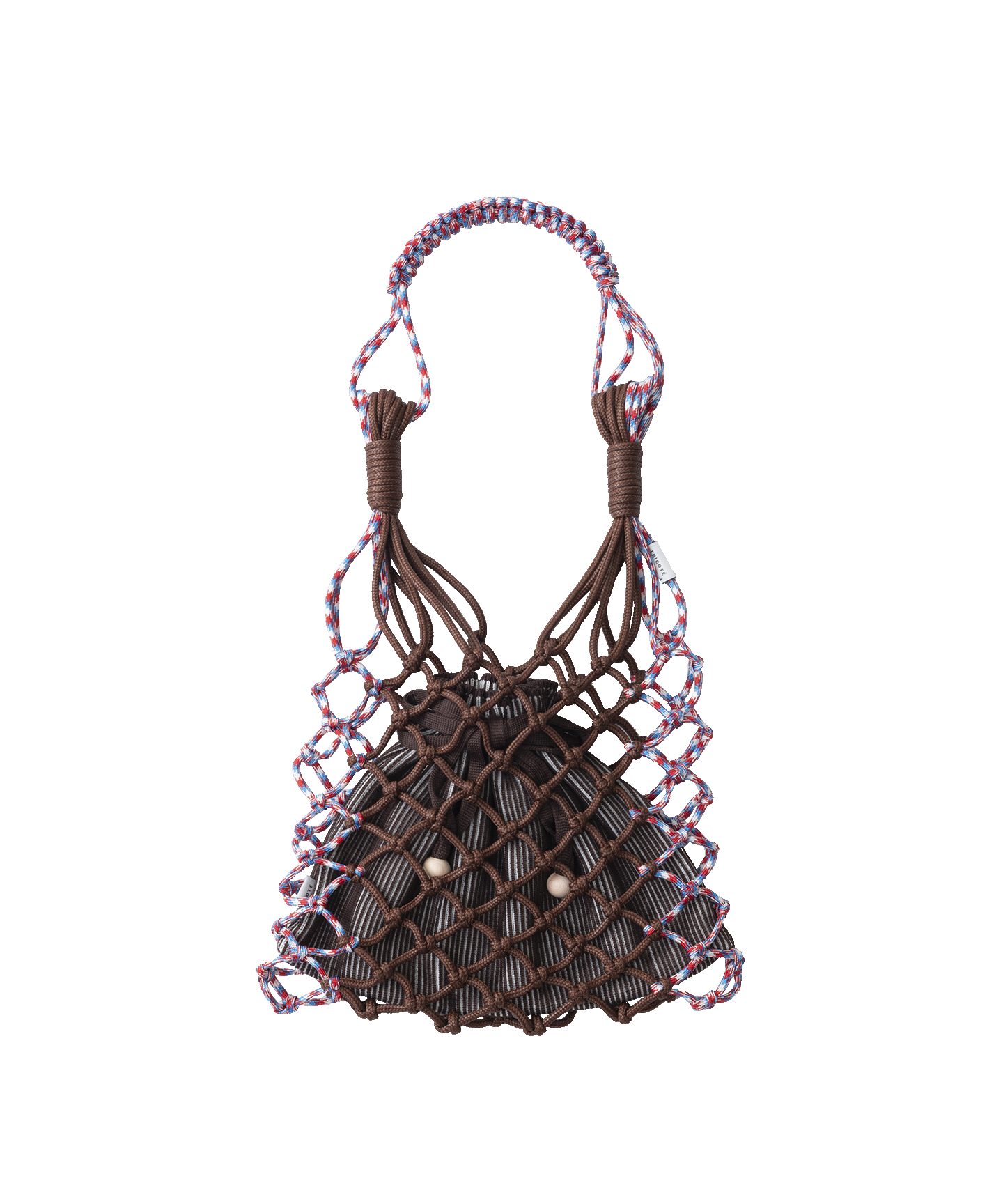 MACRAME TOTE BAG with pouch