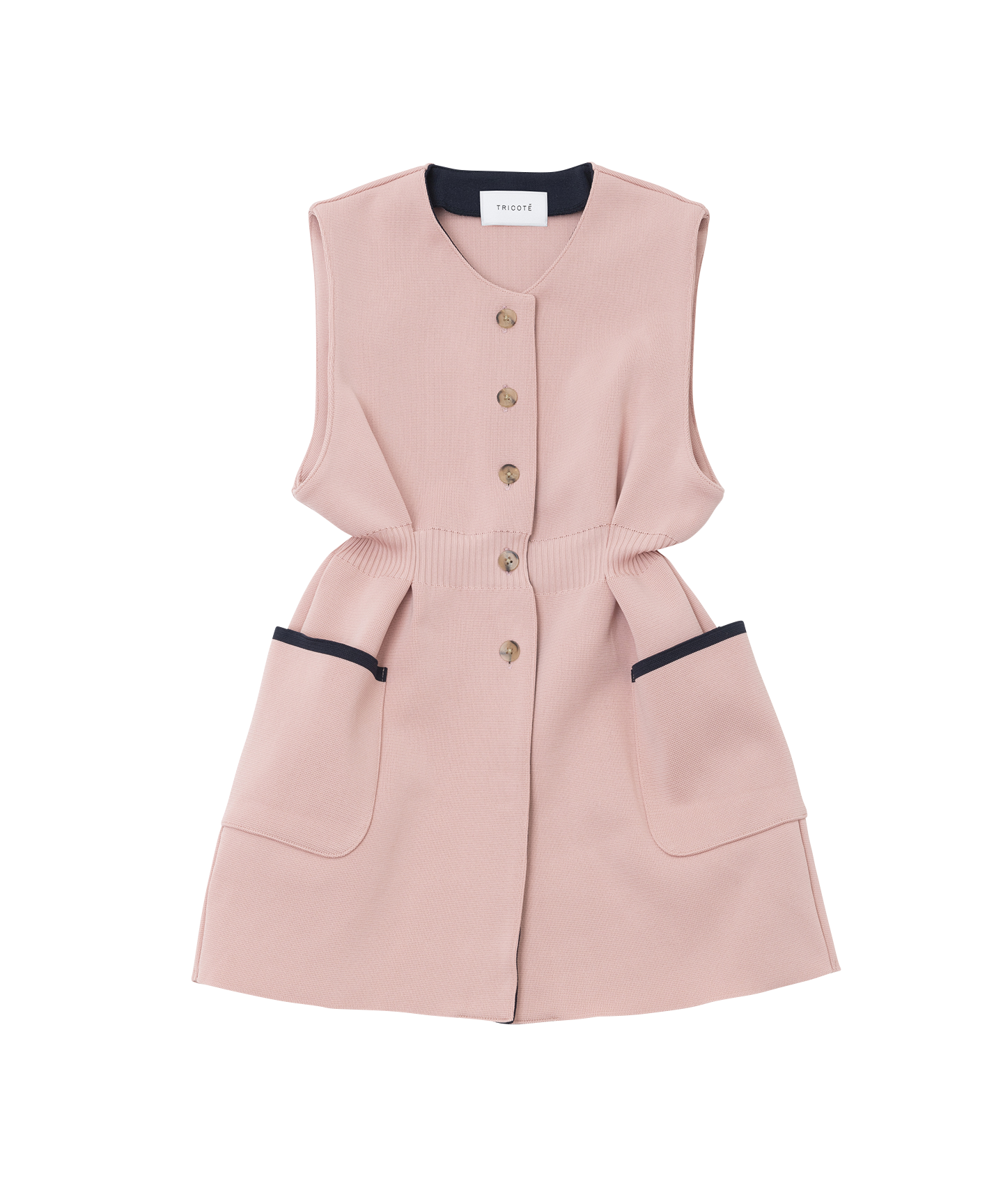 COLOR KNIT GILET