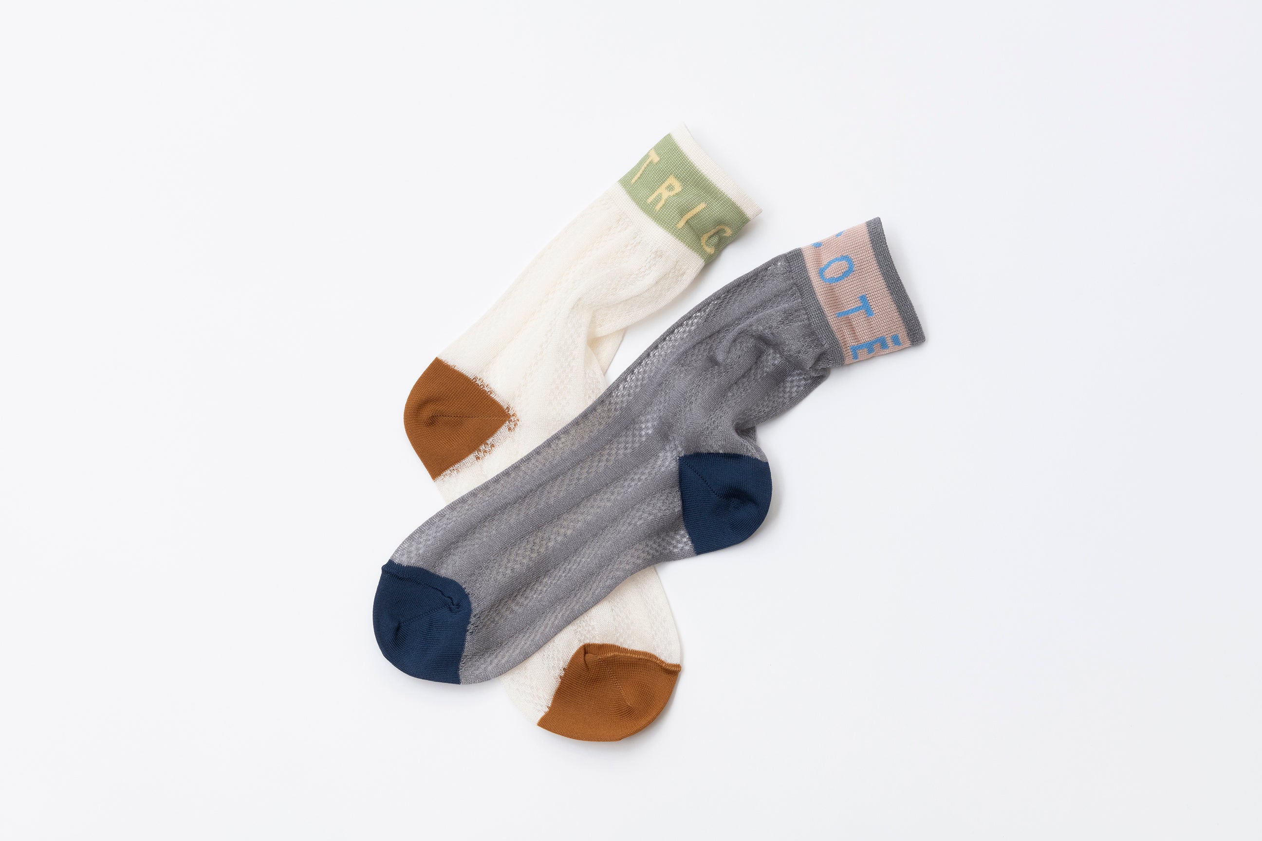 STRIPE MESH SOCKS