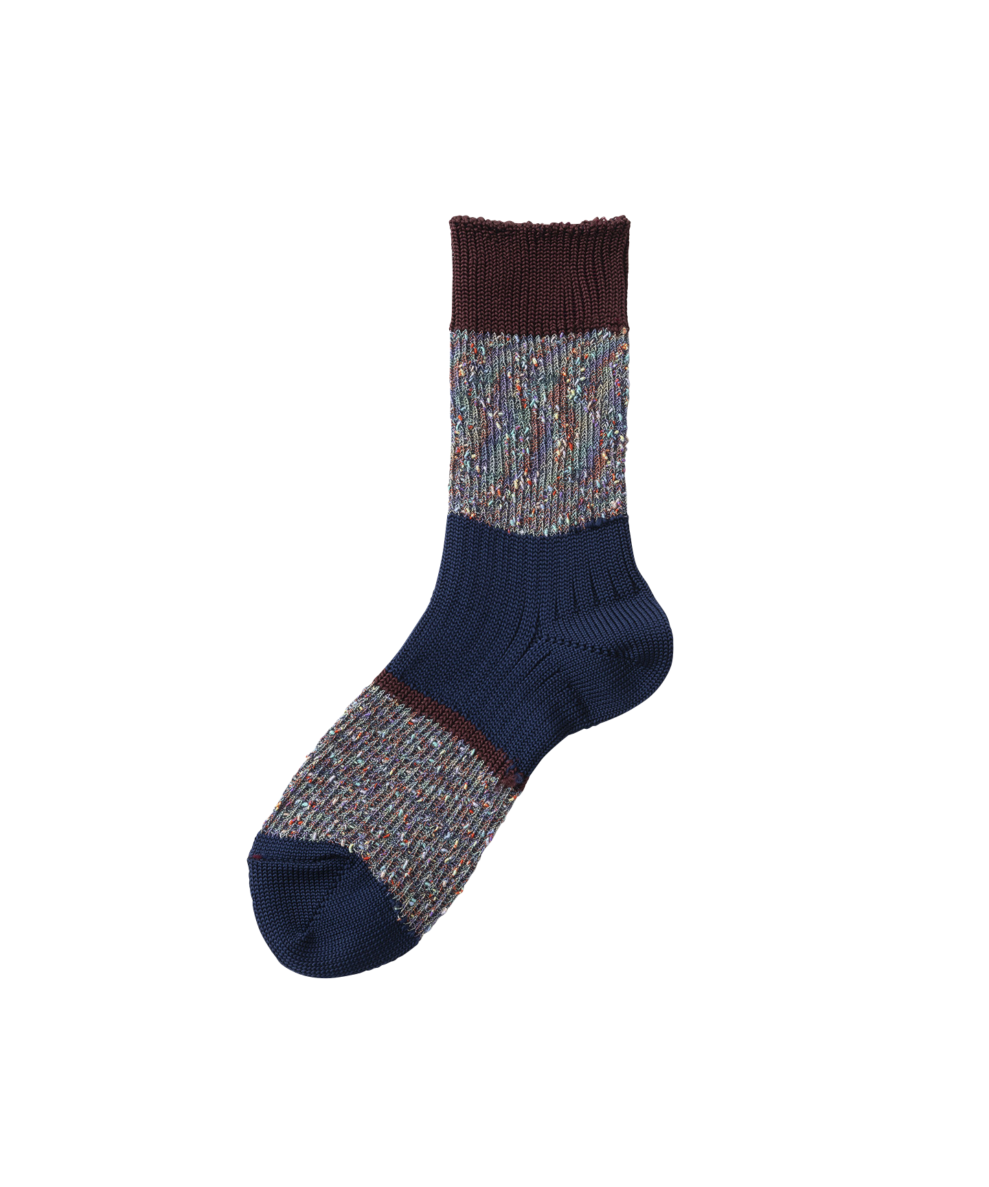 MIX COLOUR RIB SOCKS