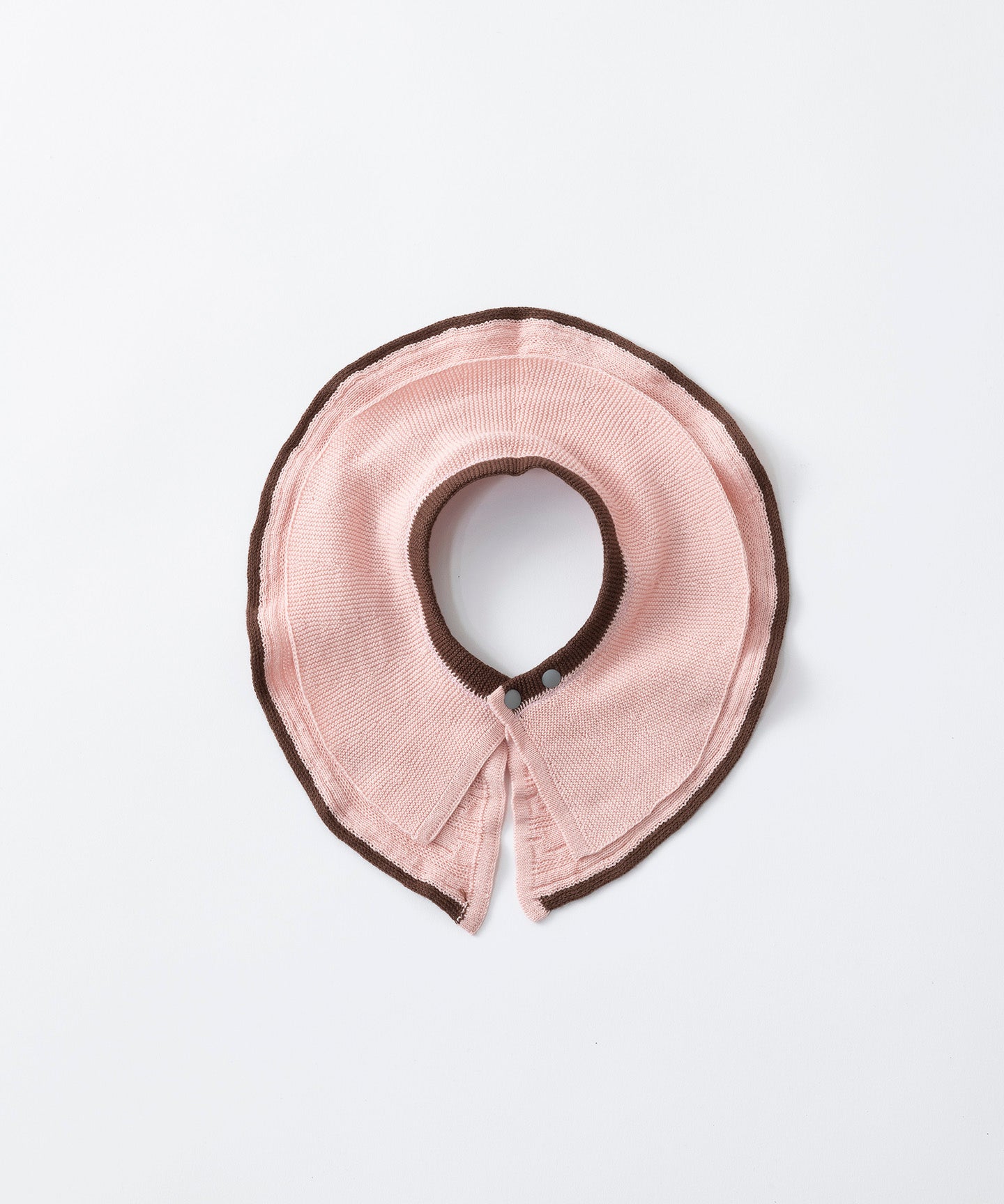 CABLE PATTERN KNIT BIB