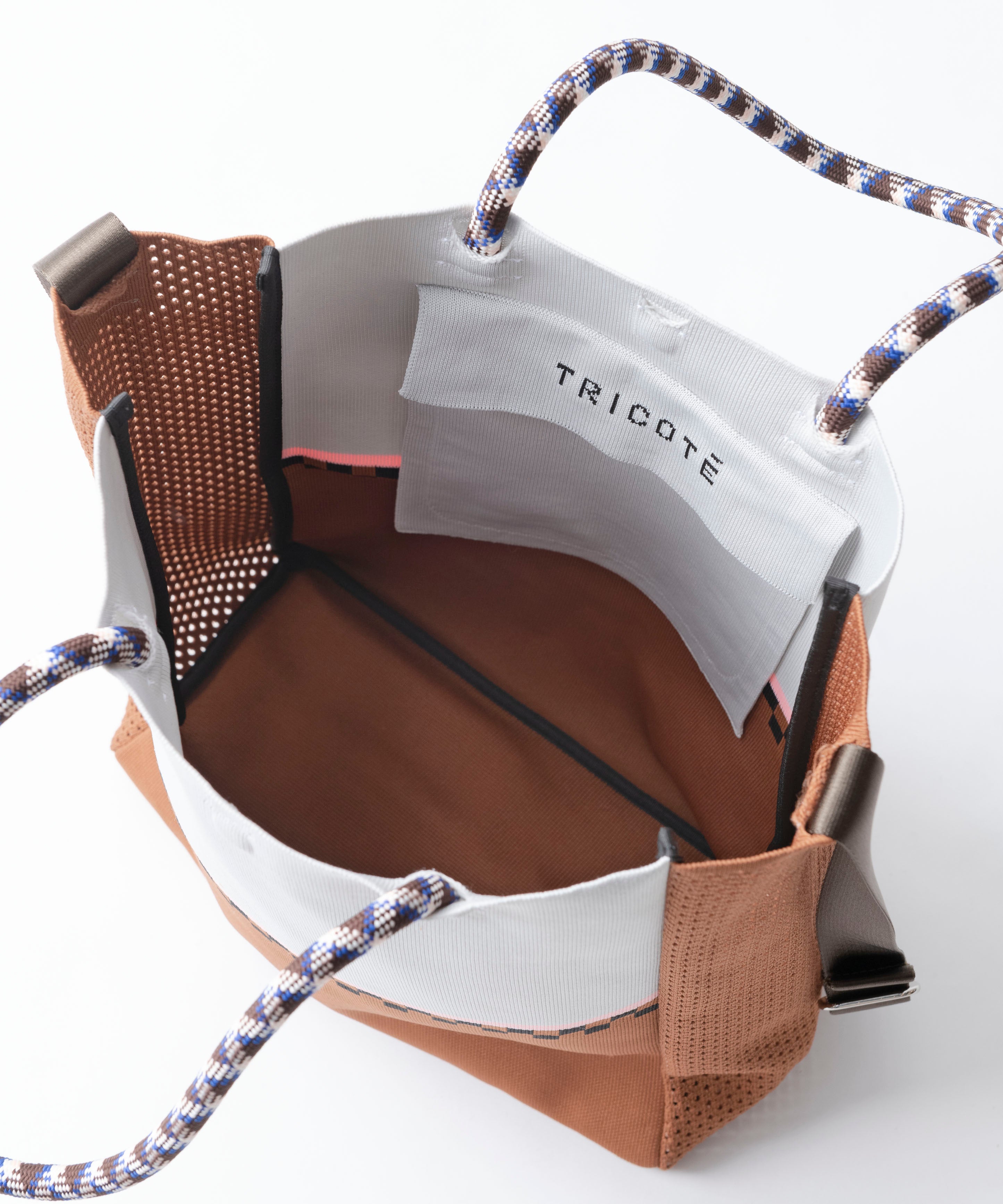 CHECKER LINE 2WAY TOTE BAG