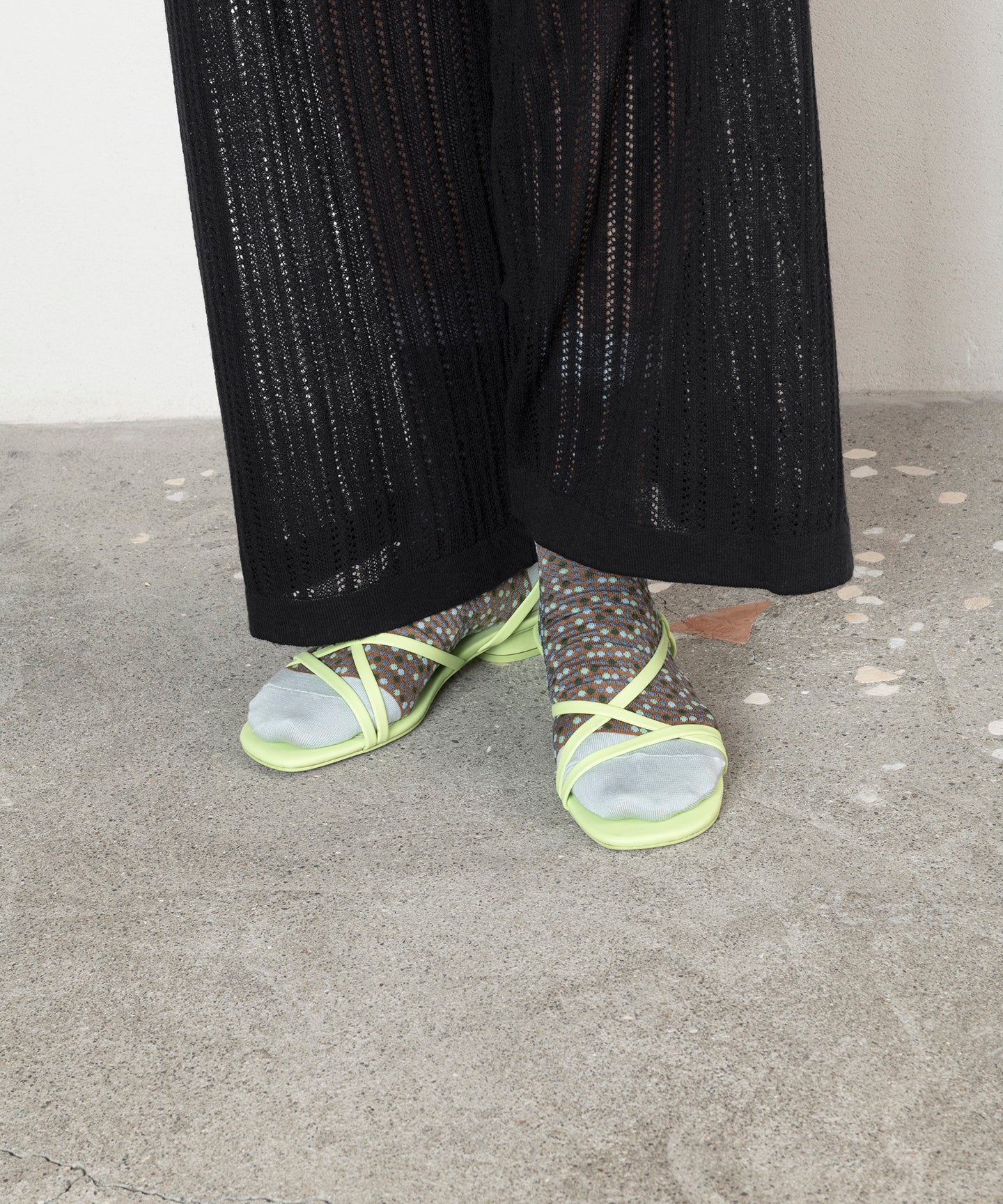 BUMPY PIXEL DOTTED SOCKS