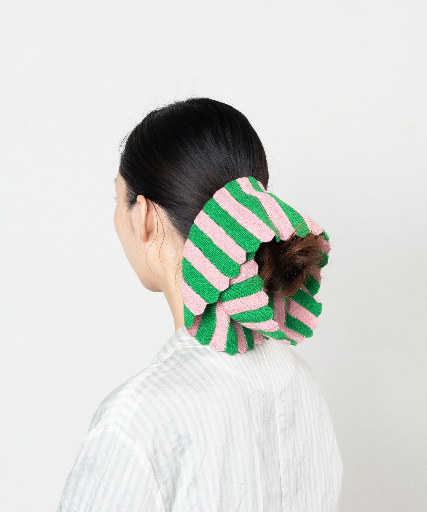 STRIPED BIG SCRUNCHIE