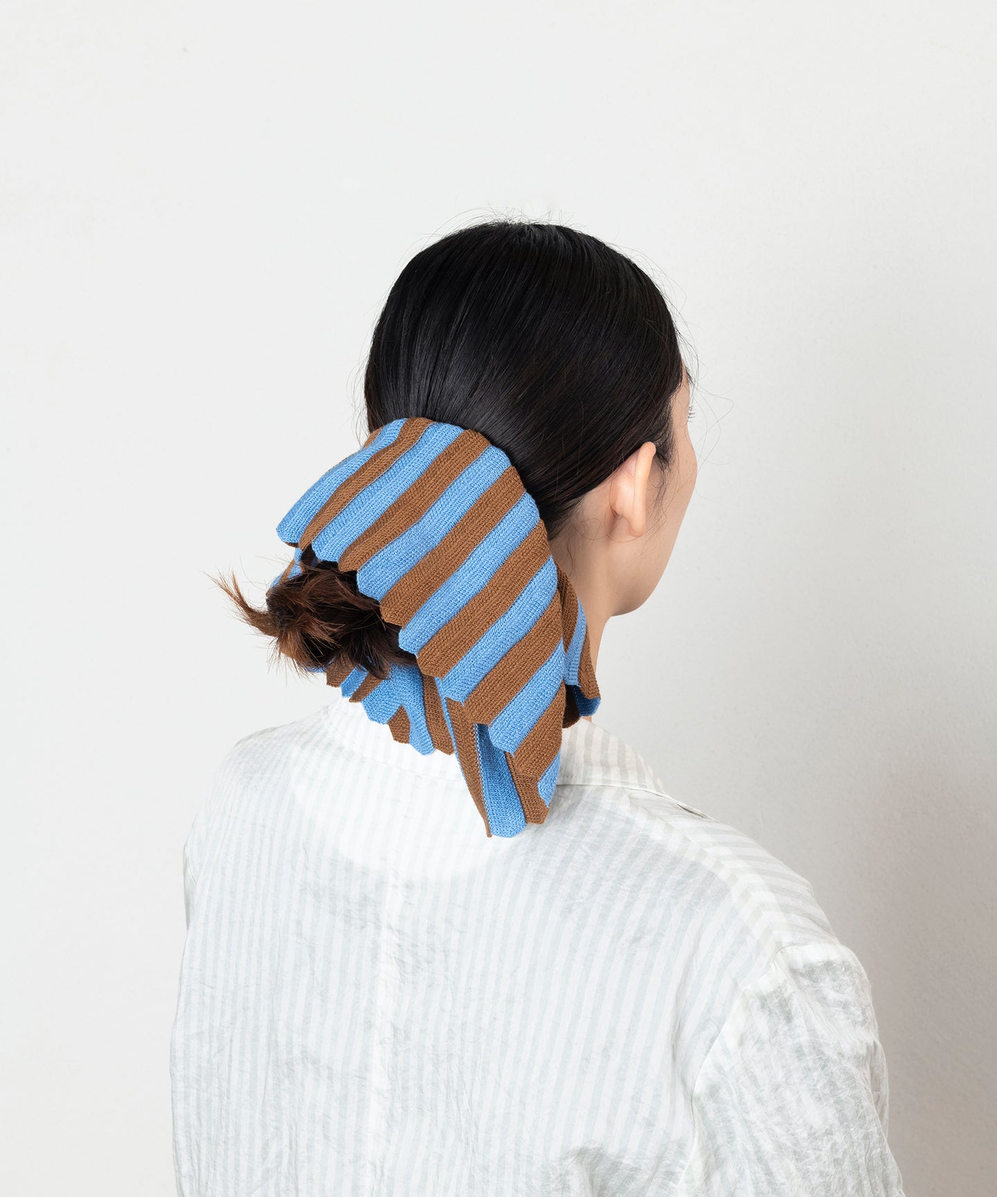 STRIPED BIG SCRUNCHIE