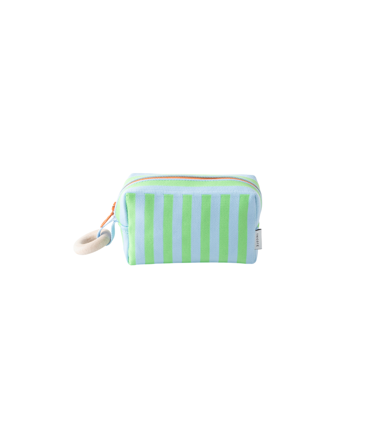 STRIPE KNIT POUCH small
