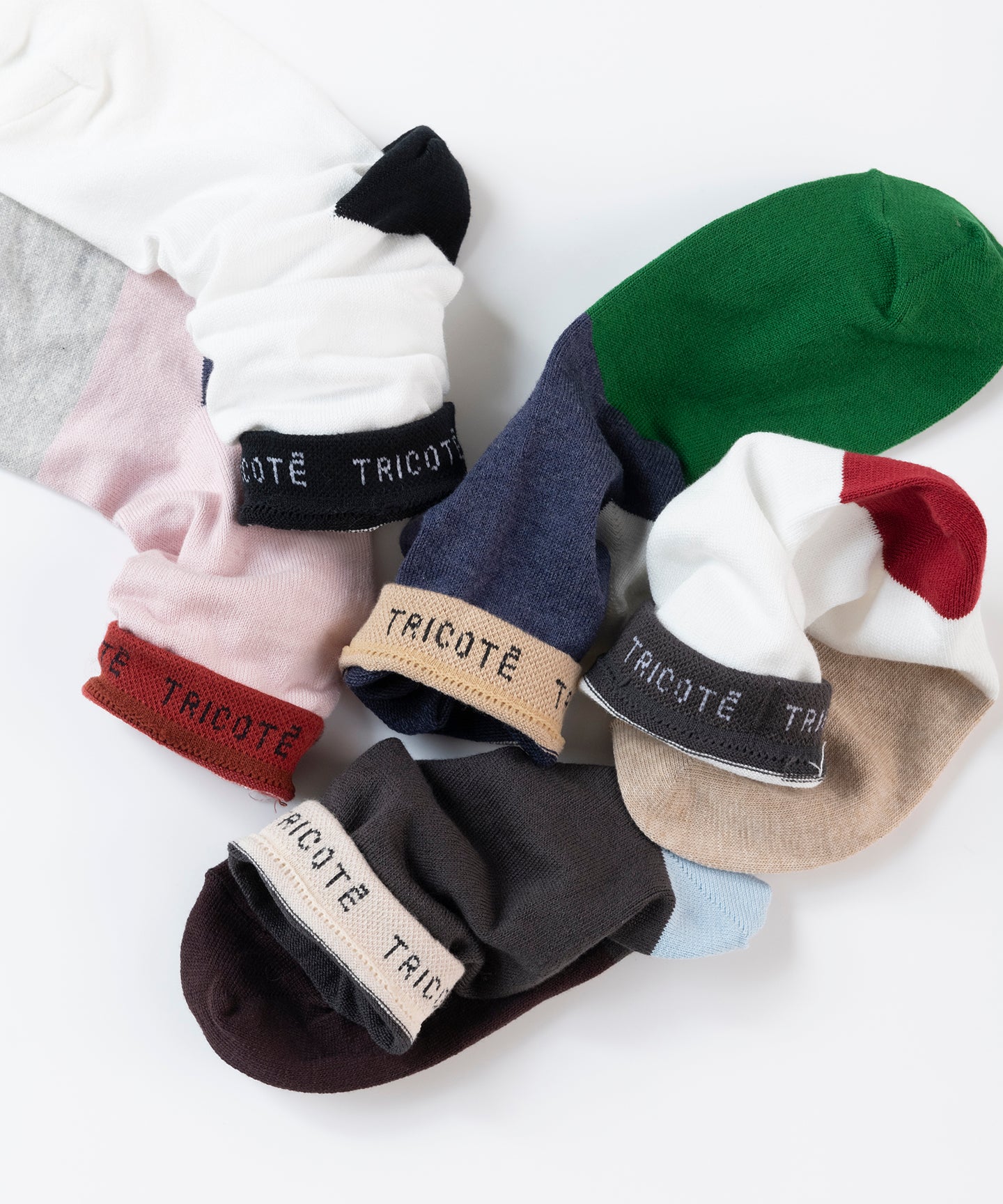 【en】Cotton Socks WHITE