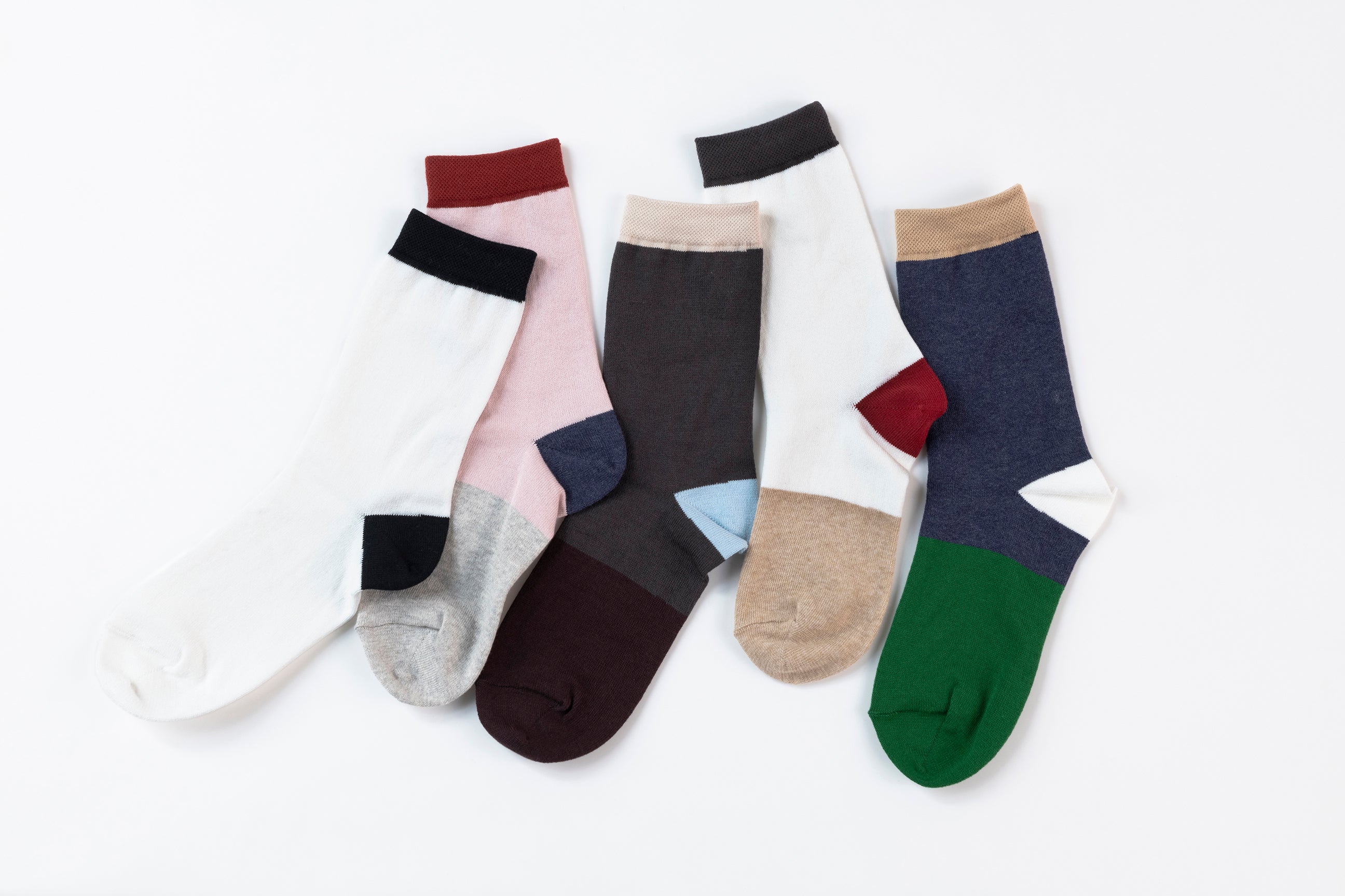 【en】Cotton Socks WHITE