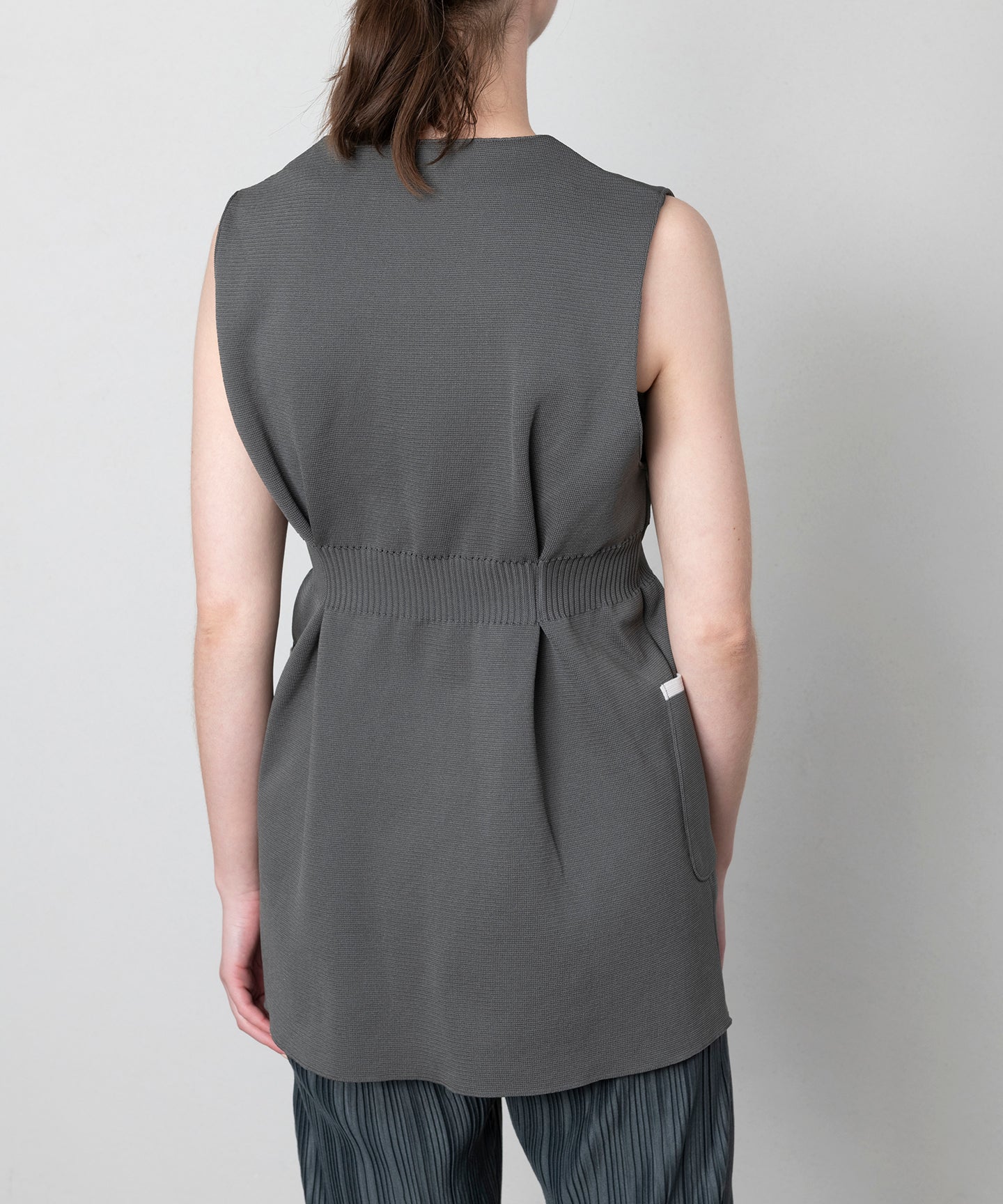 COLOR KNIT GILET