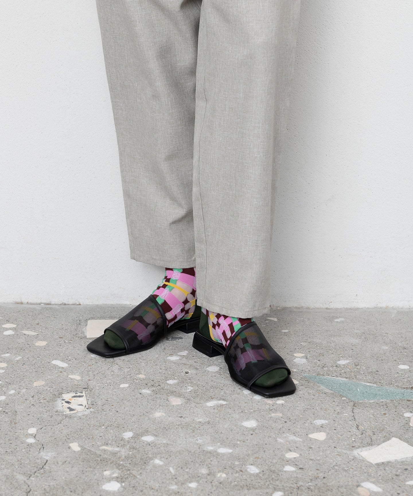 BLOCK CHECK SOCKS