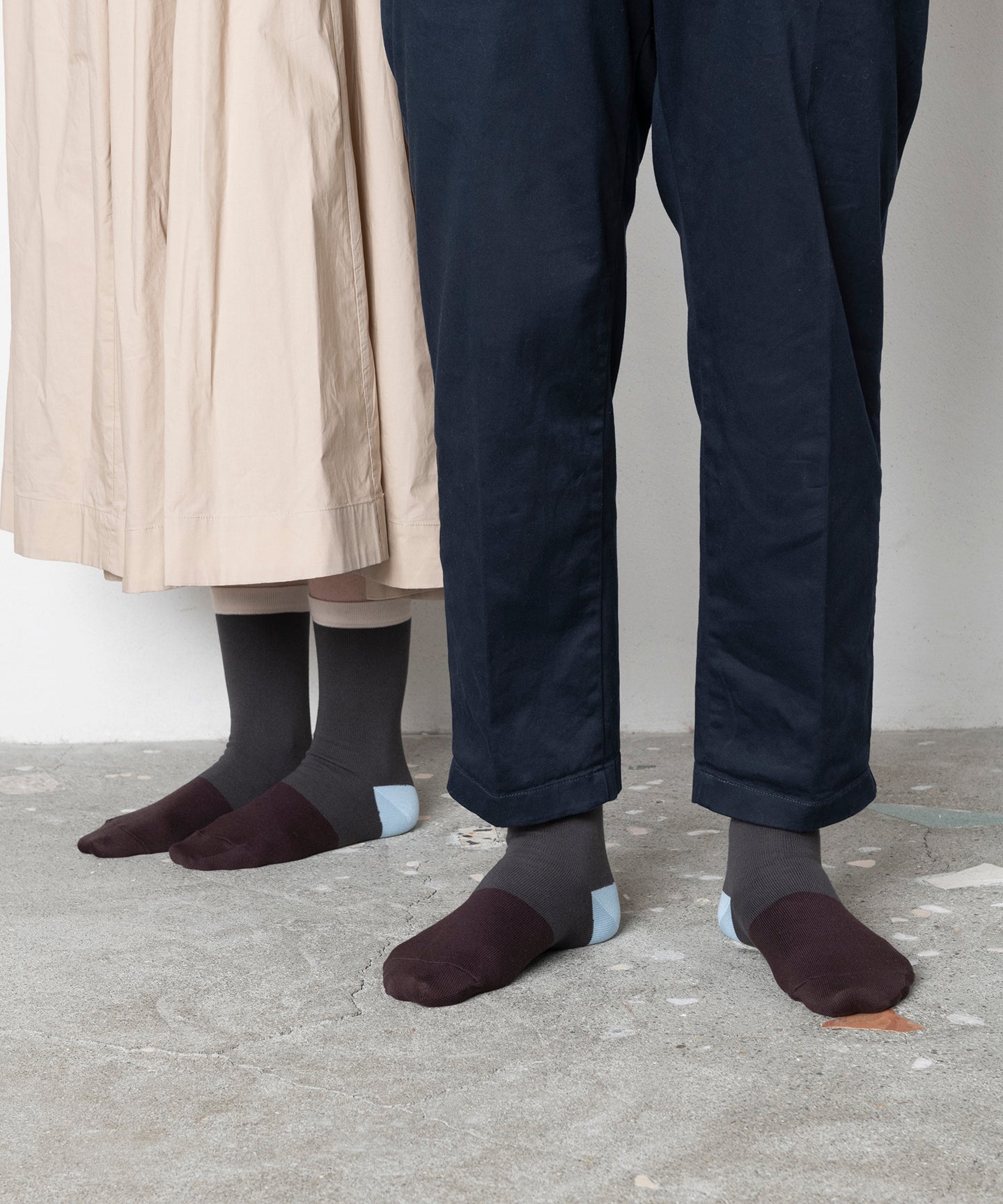 【en】Cotton Socks GRAY