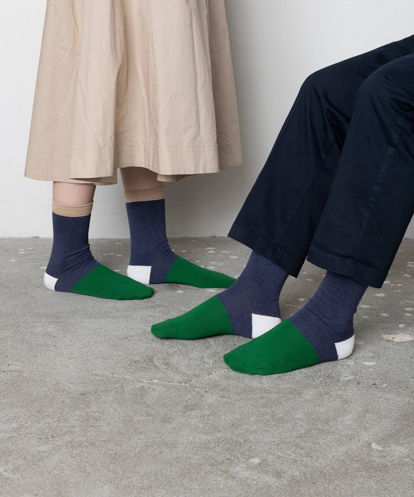 【en】Cotton Socks NAVY