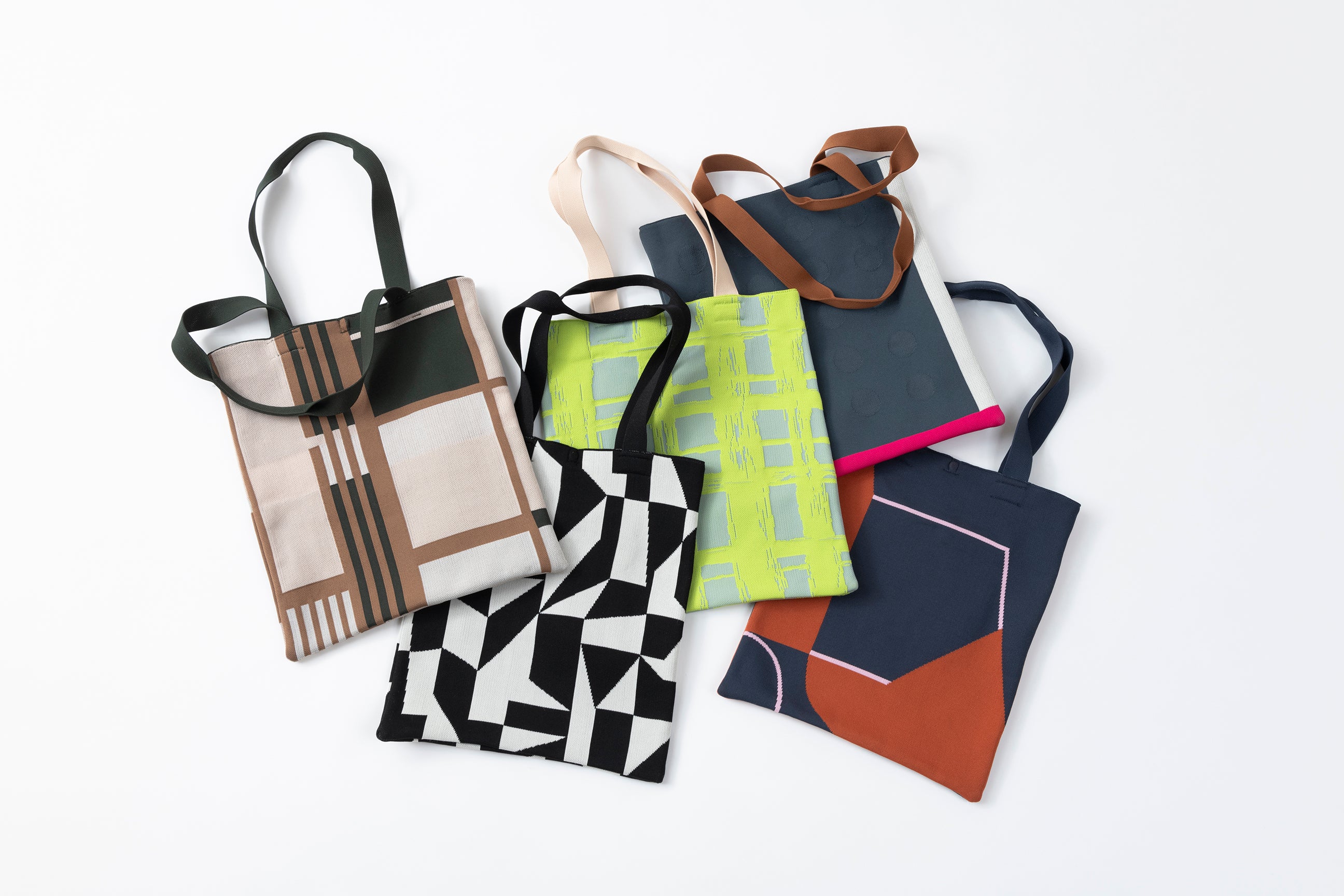 PUZZLE LINE TOTE BAG