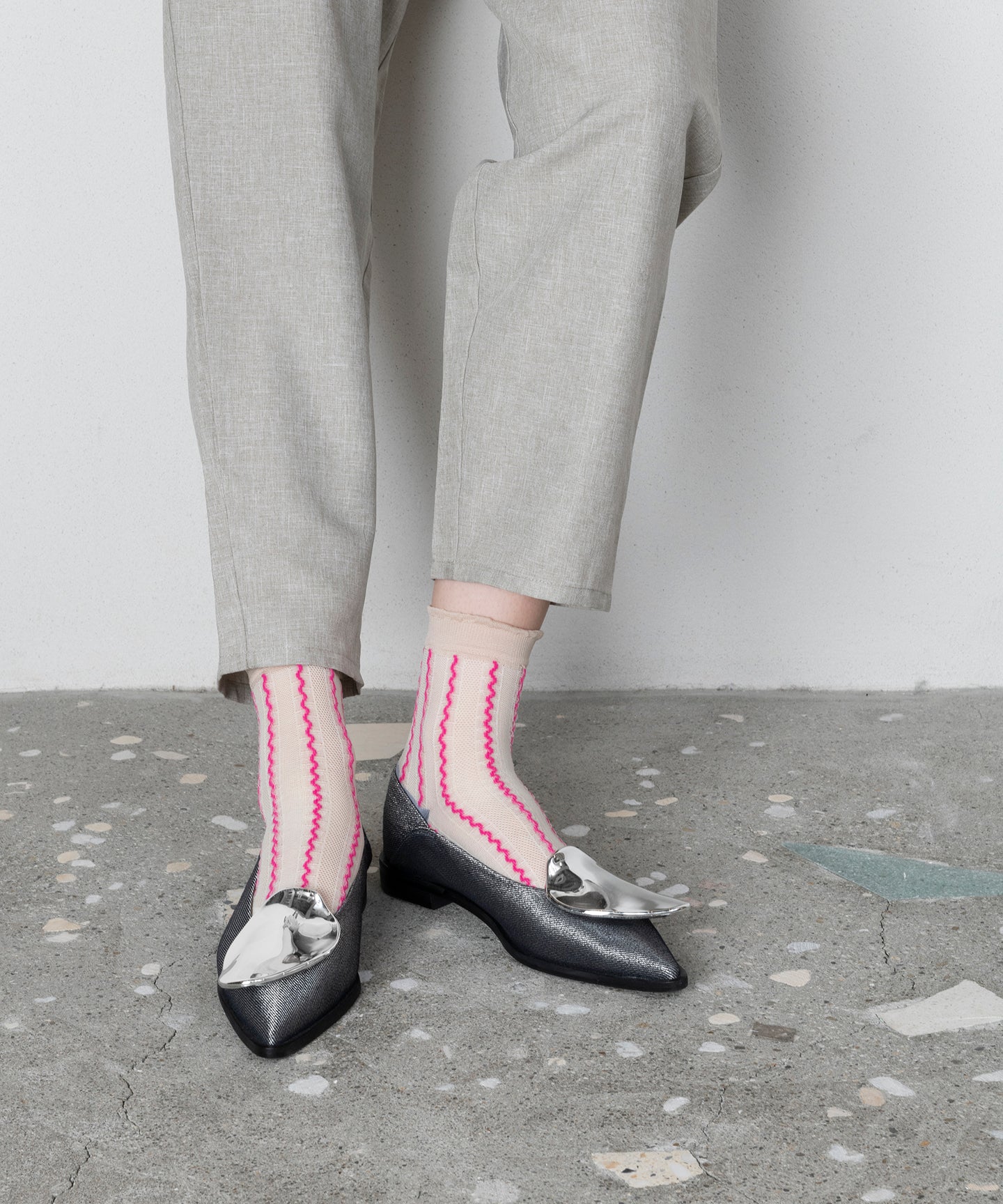 WAVY STRIPE SOCKS