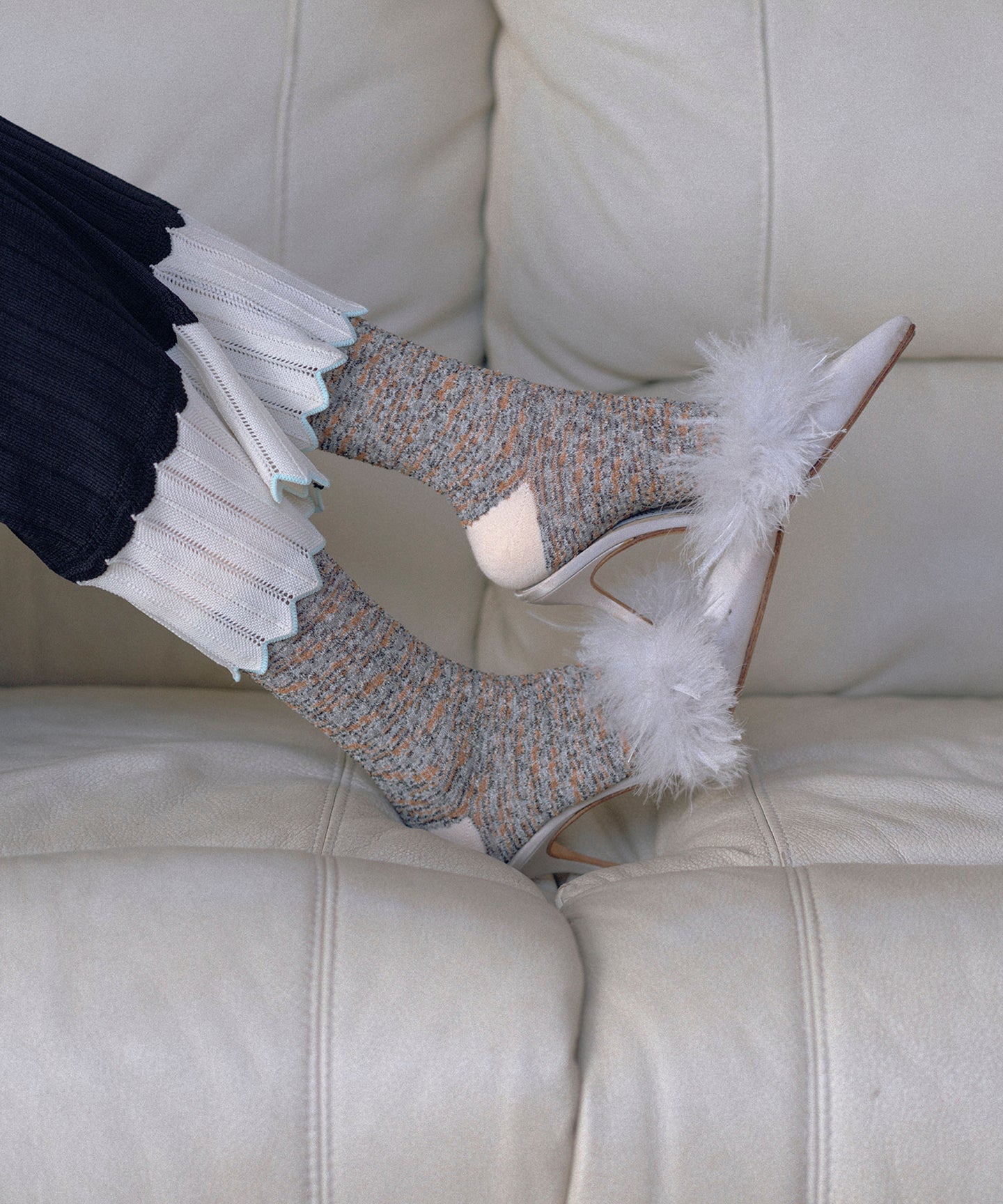 ADJUSTABLE KNIT PANTS