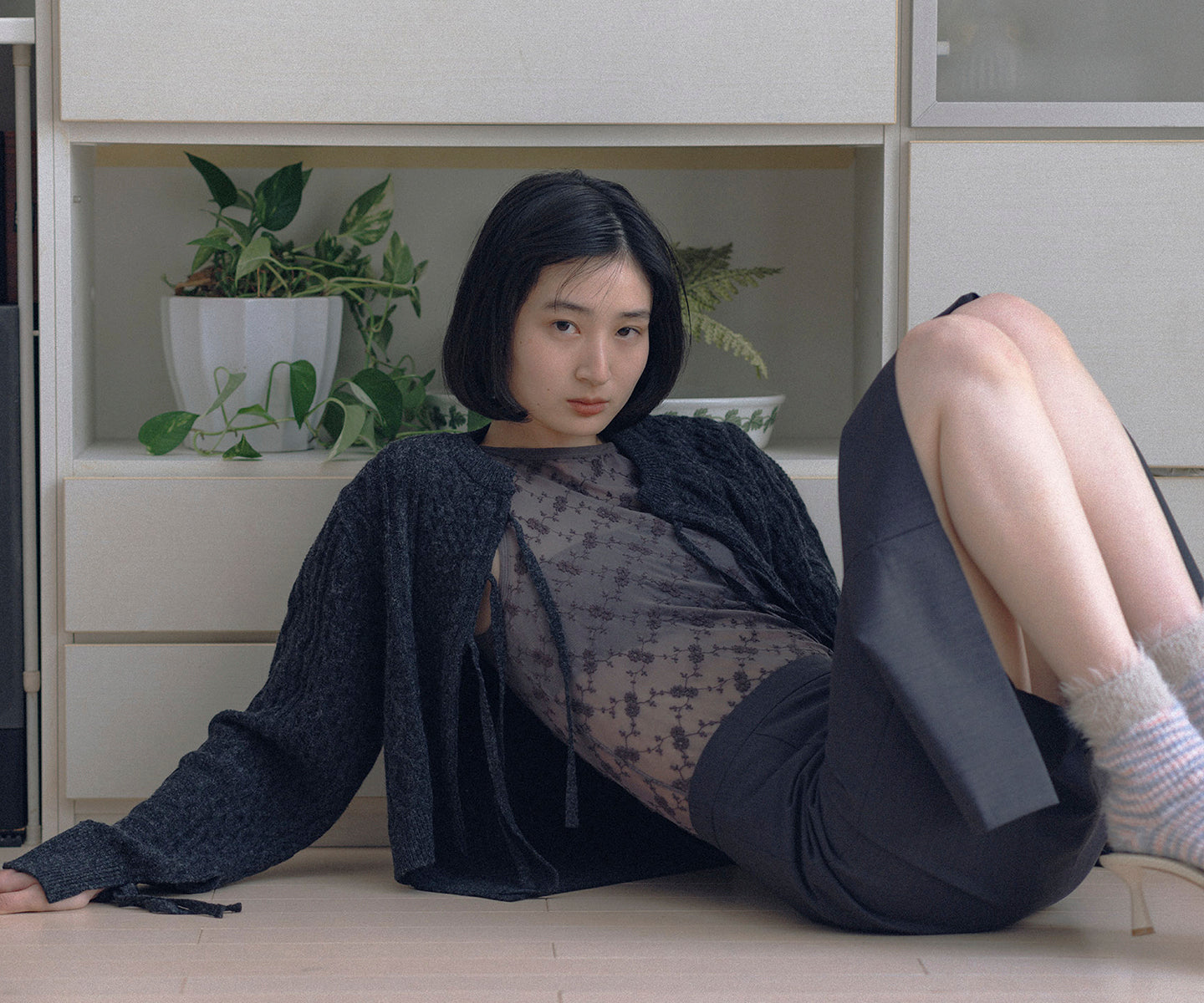 CABLE KNIT TOPS
