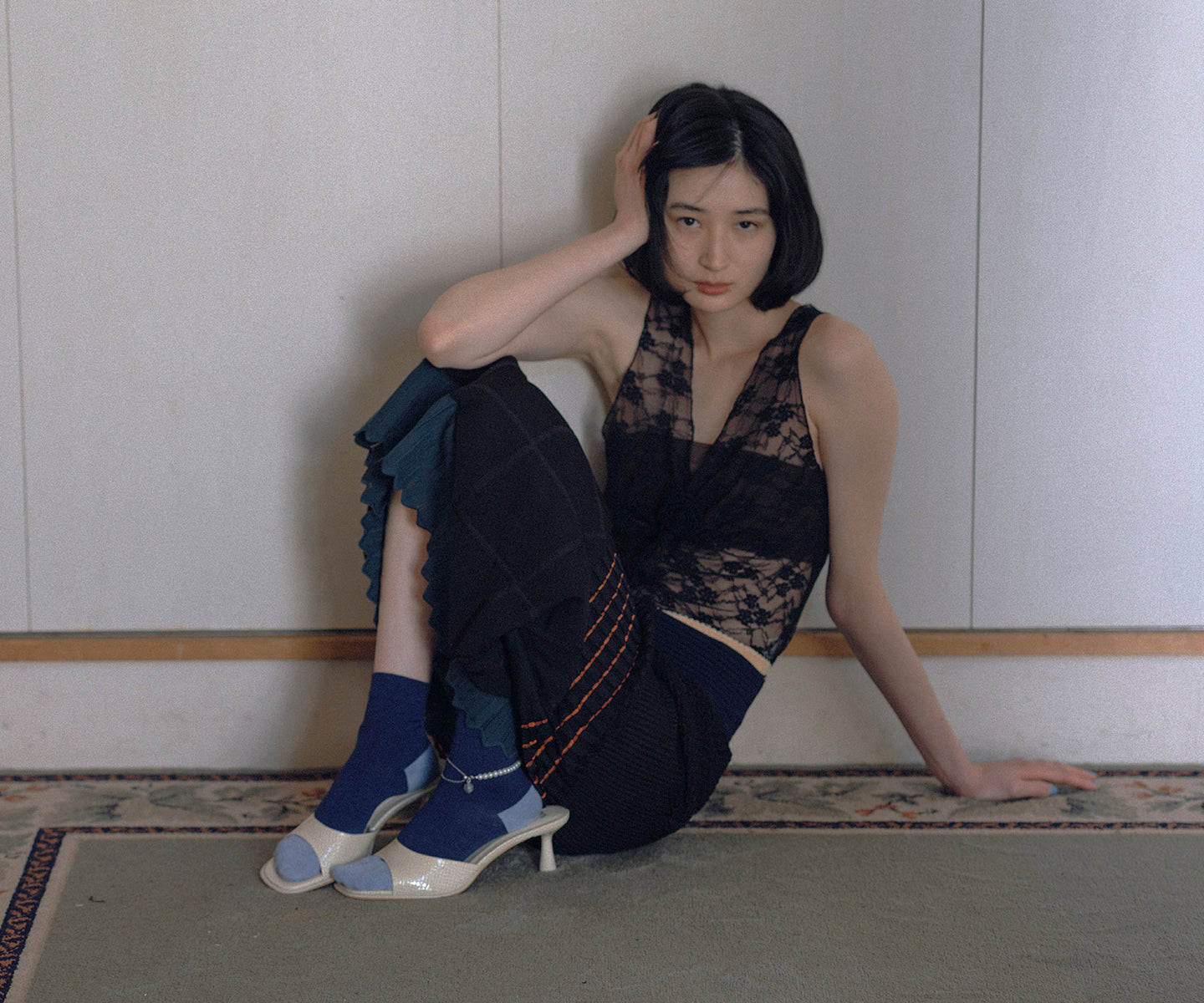 ADJUSTABLE KNIT SKIRT