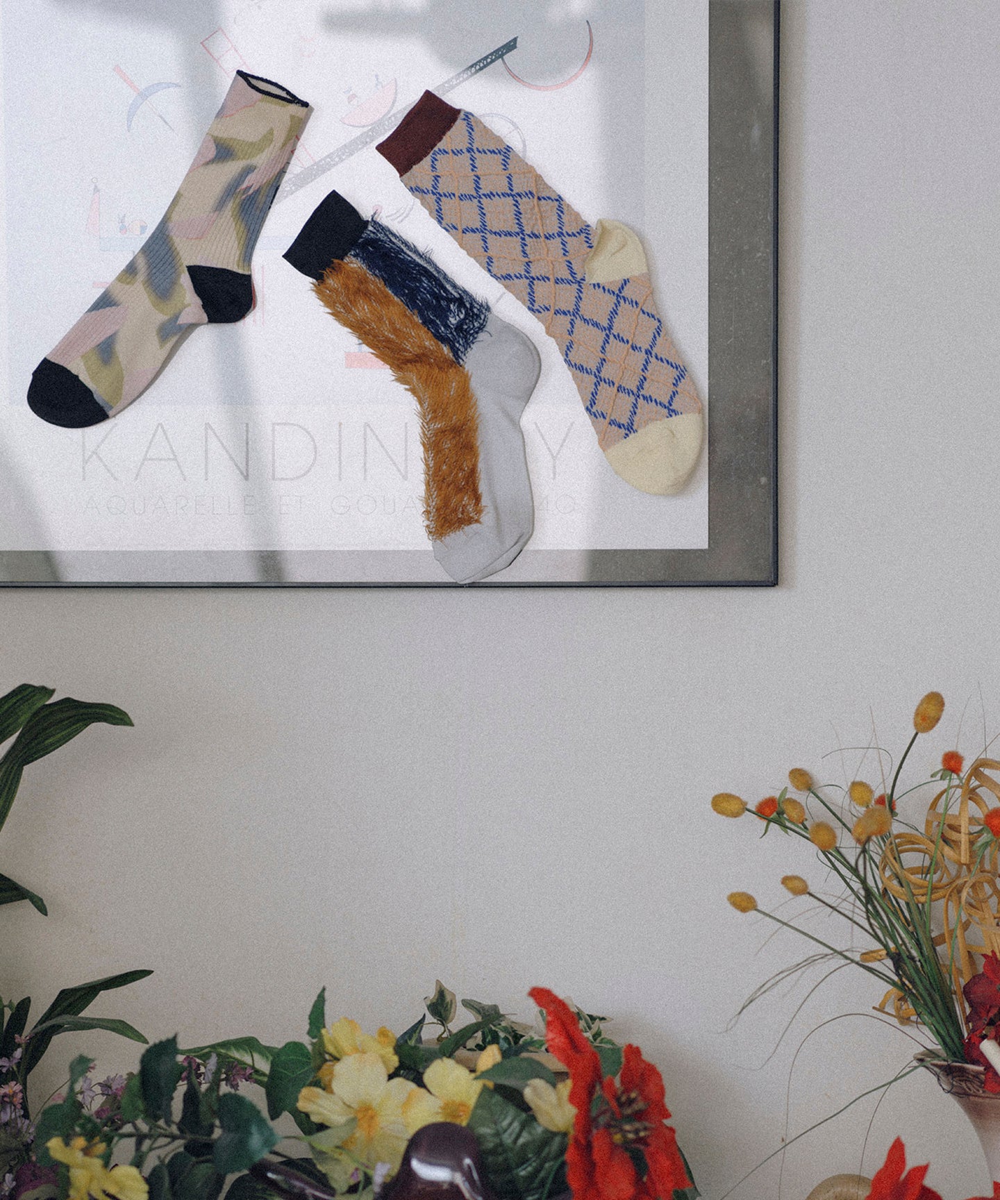 ARGYLE BUMPY SOCKS