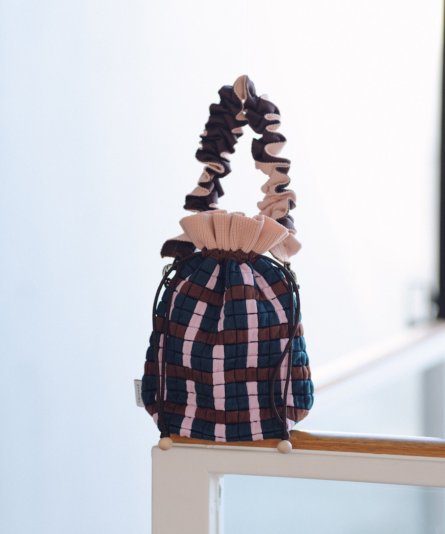 PIXEL POUCH BAG "WEAVING"