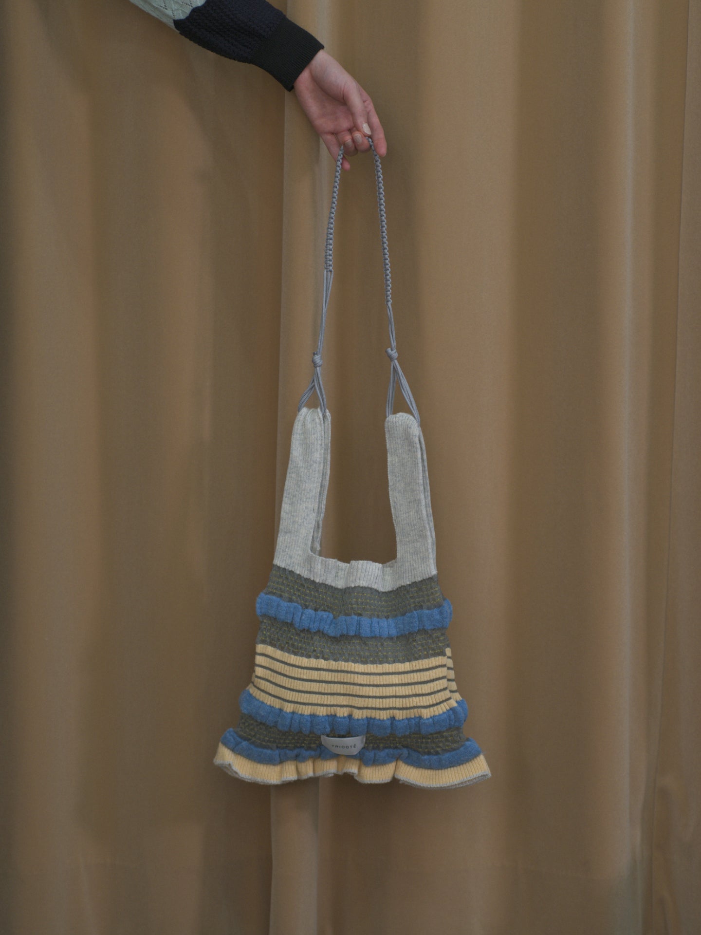 TRANSPARENT STRIPED BAG