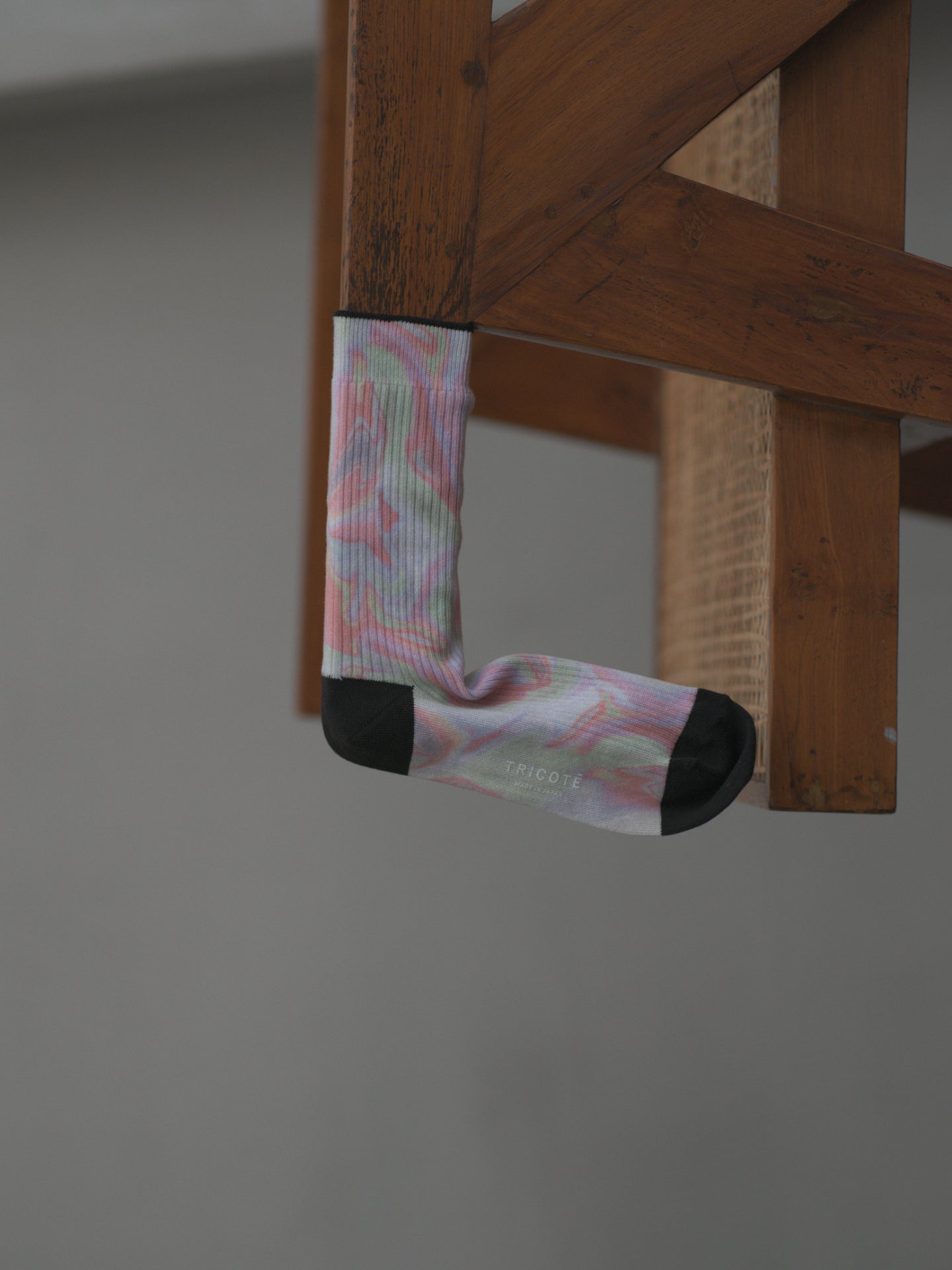MARBLESHELL PRINT SOCKS