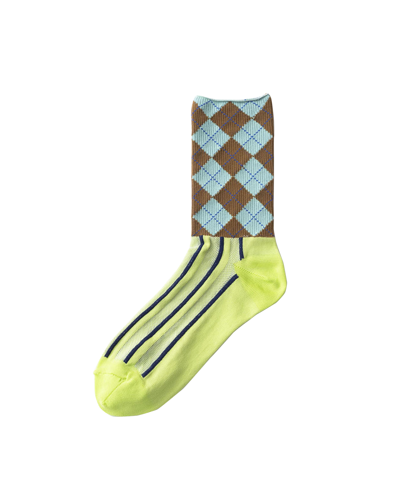 ARGYLE COMBINATION SOCKS