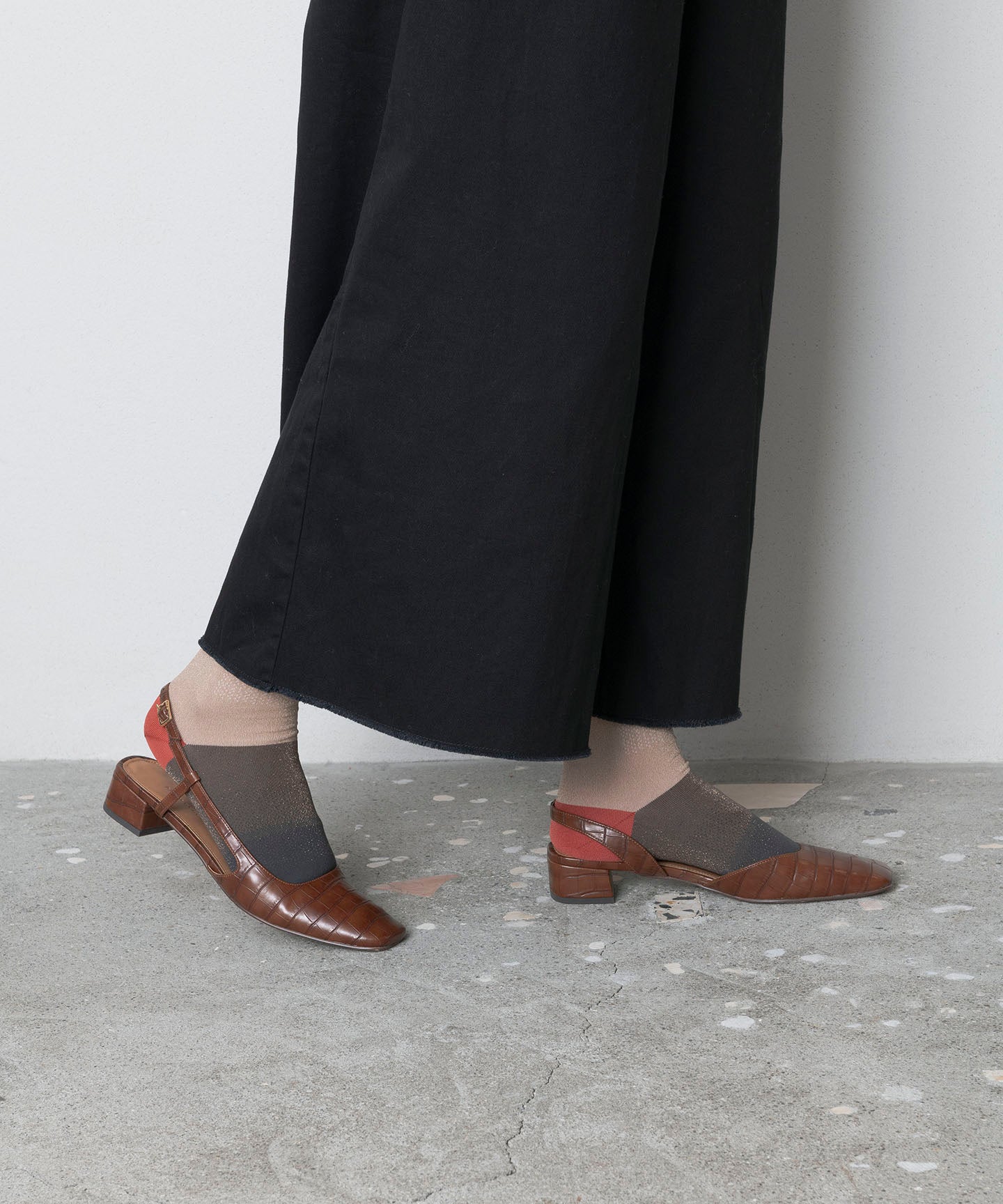 SQUARE GRADATION SOCKS