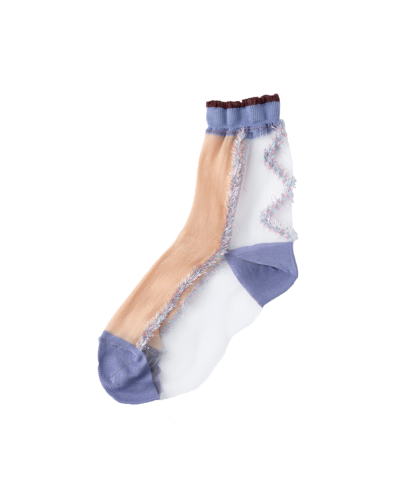 SEE THROUGH DIA LINE SOCKS