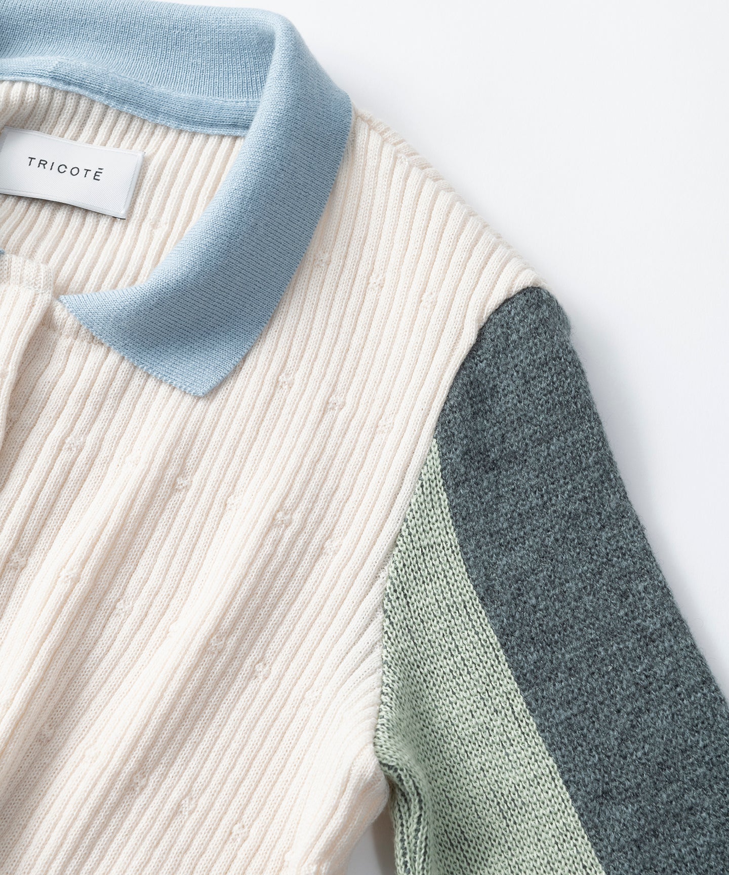BICOLOR KNIT SHIRTS