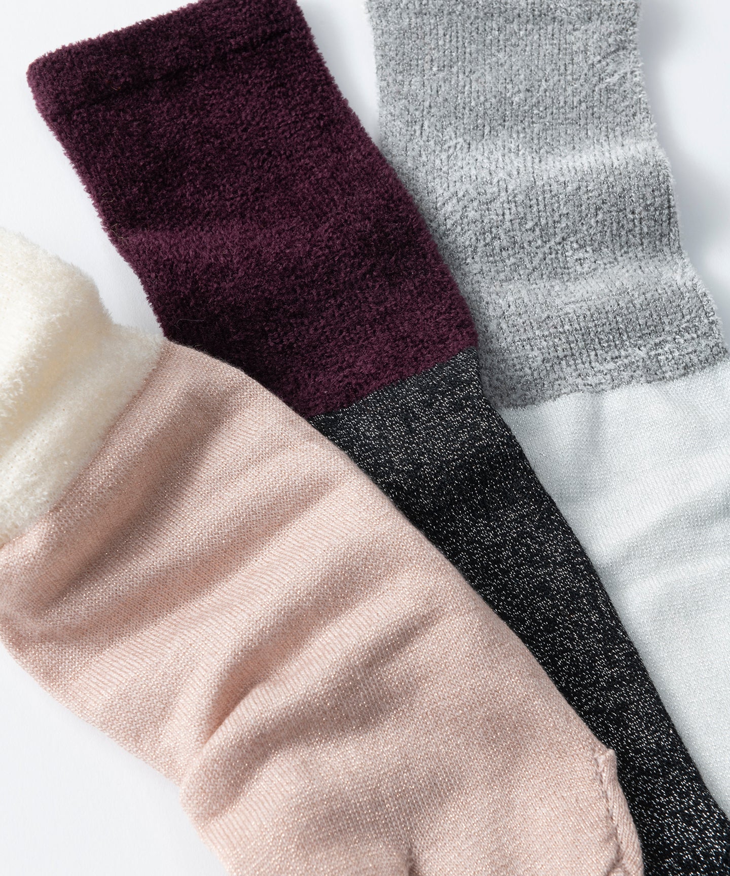 VELOR LAME TABI SOCKS