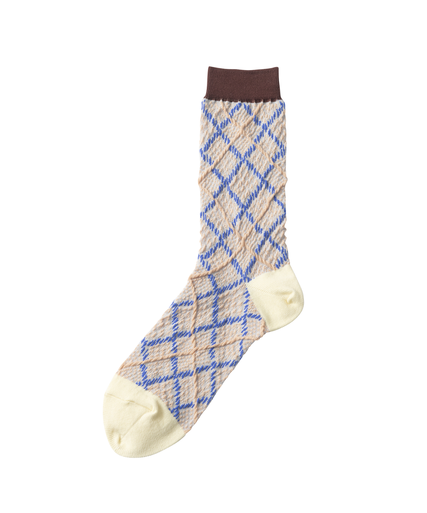 ARGYLE BUMPY SOCKS