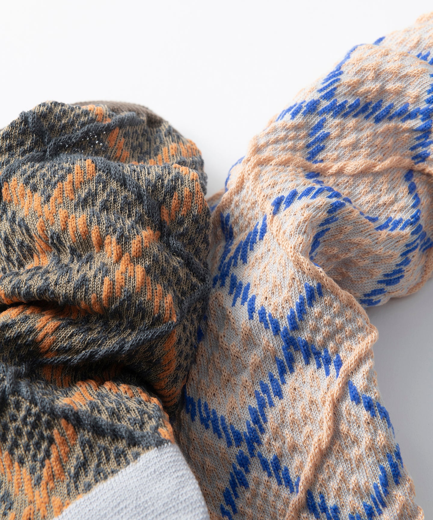 ARGYLE BUMPY SOCKS