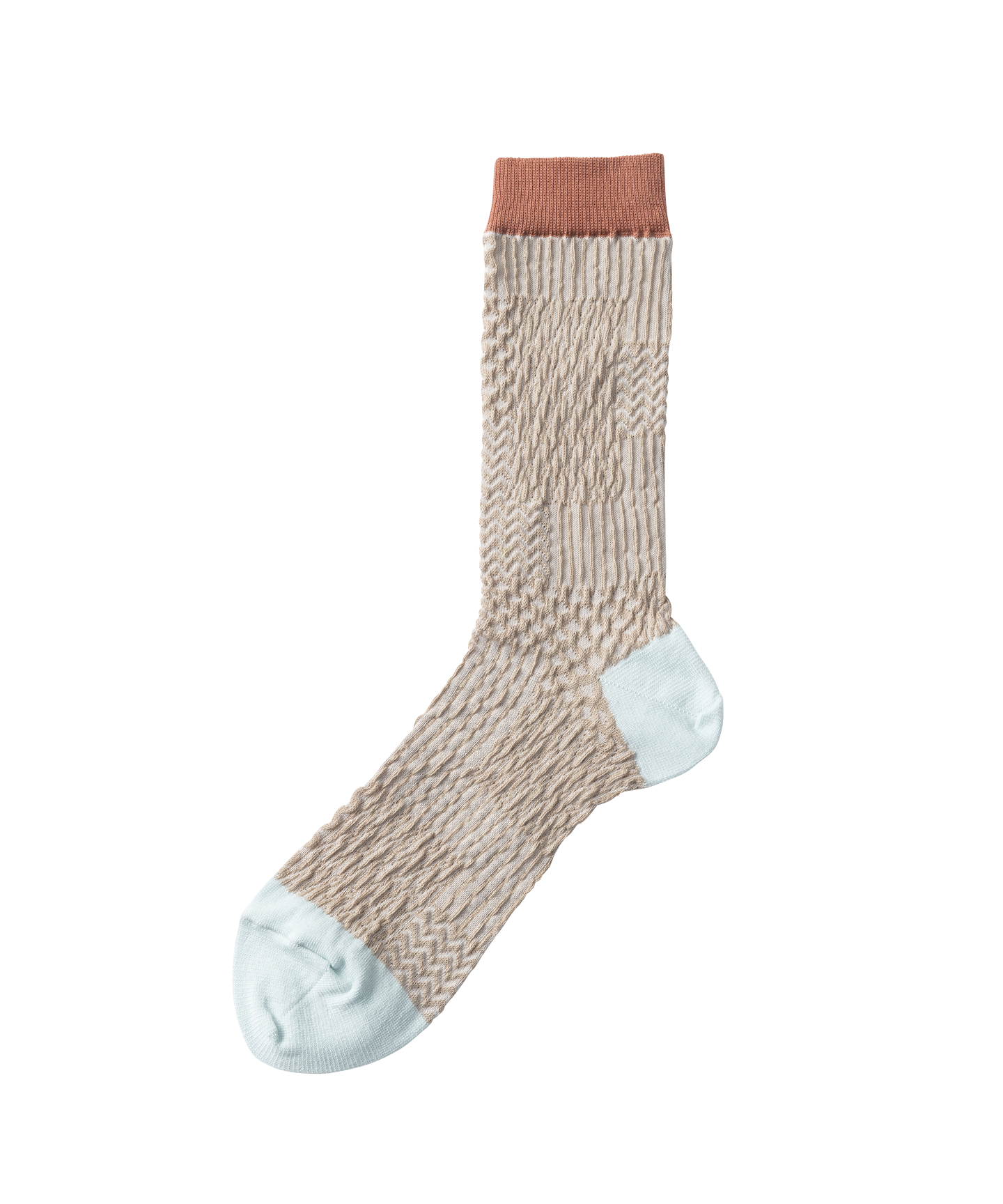 BUMPY PATCHWORK SOCKS