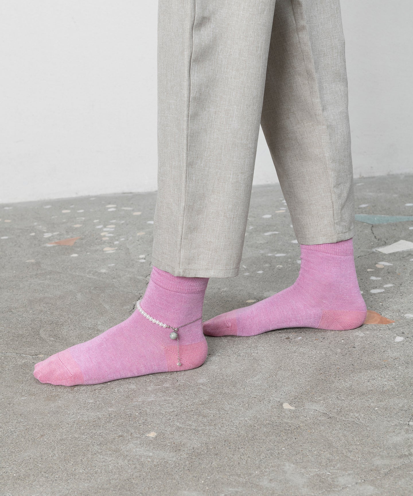 BASIC SOCKS WITH ANKLETS