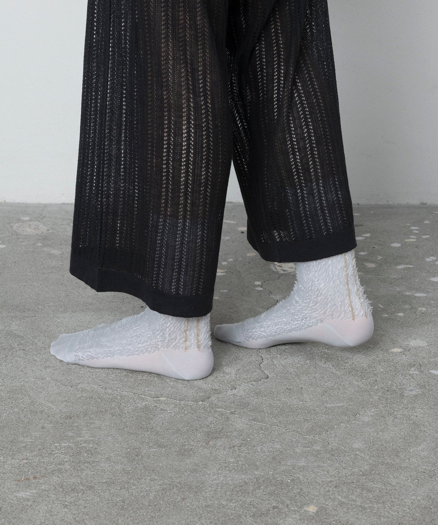 GLITTER LINE FUR SOCKS