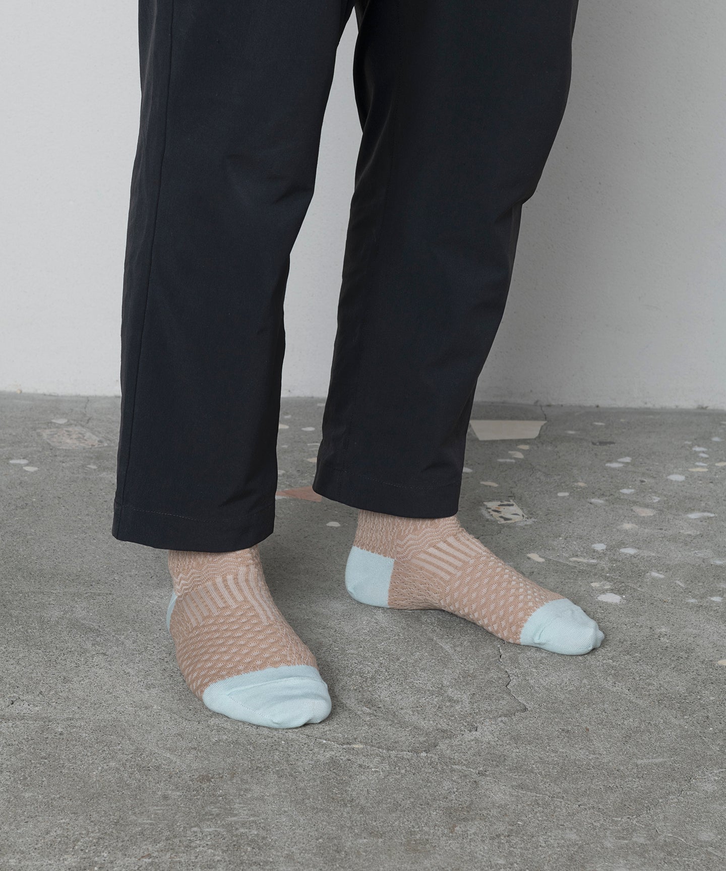 BUMPY PATCHWORK SOCKS