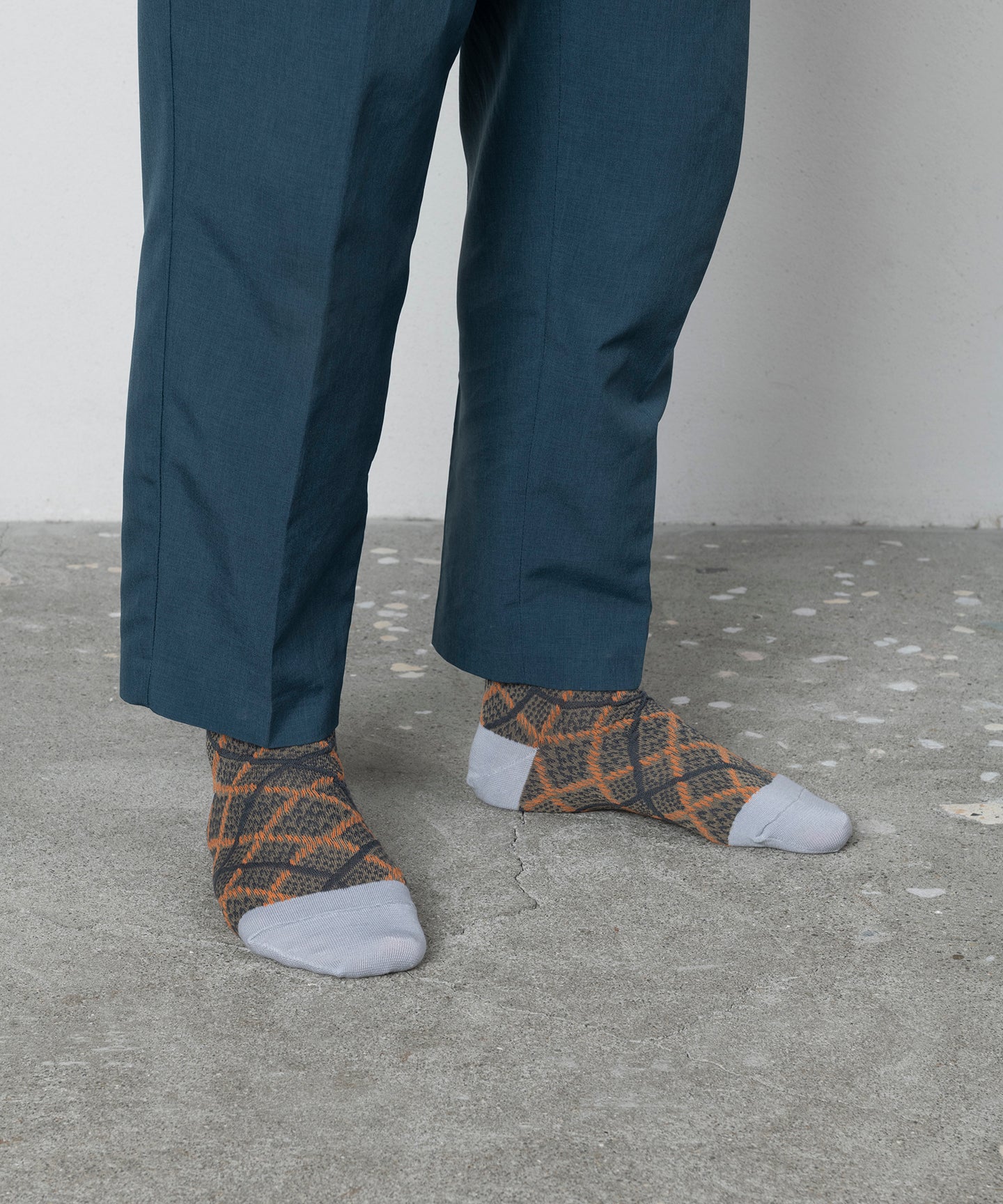 ARGYLE BUMPY SOCKS