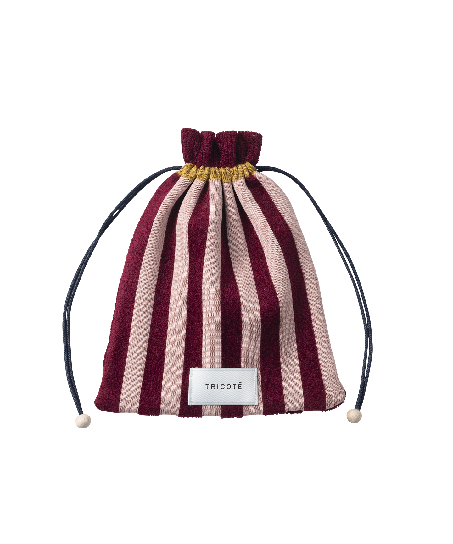 STRIPED SHAGGY MINI POUCH