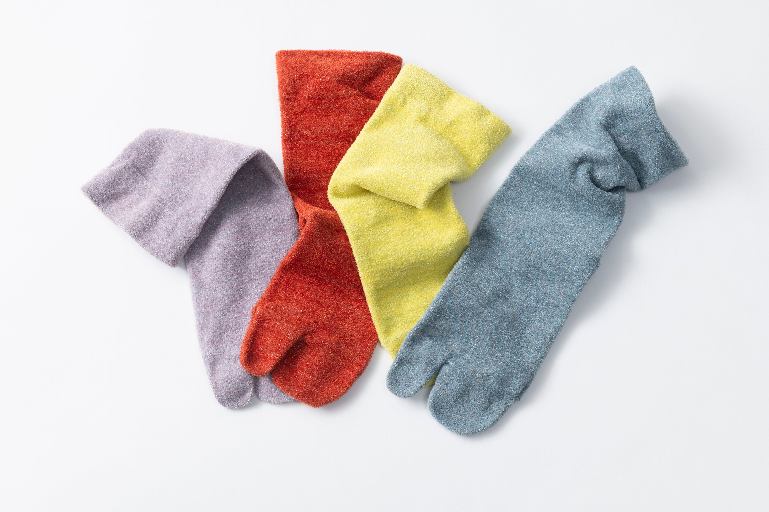 VELOR LAME TABI SOCKS