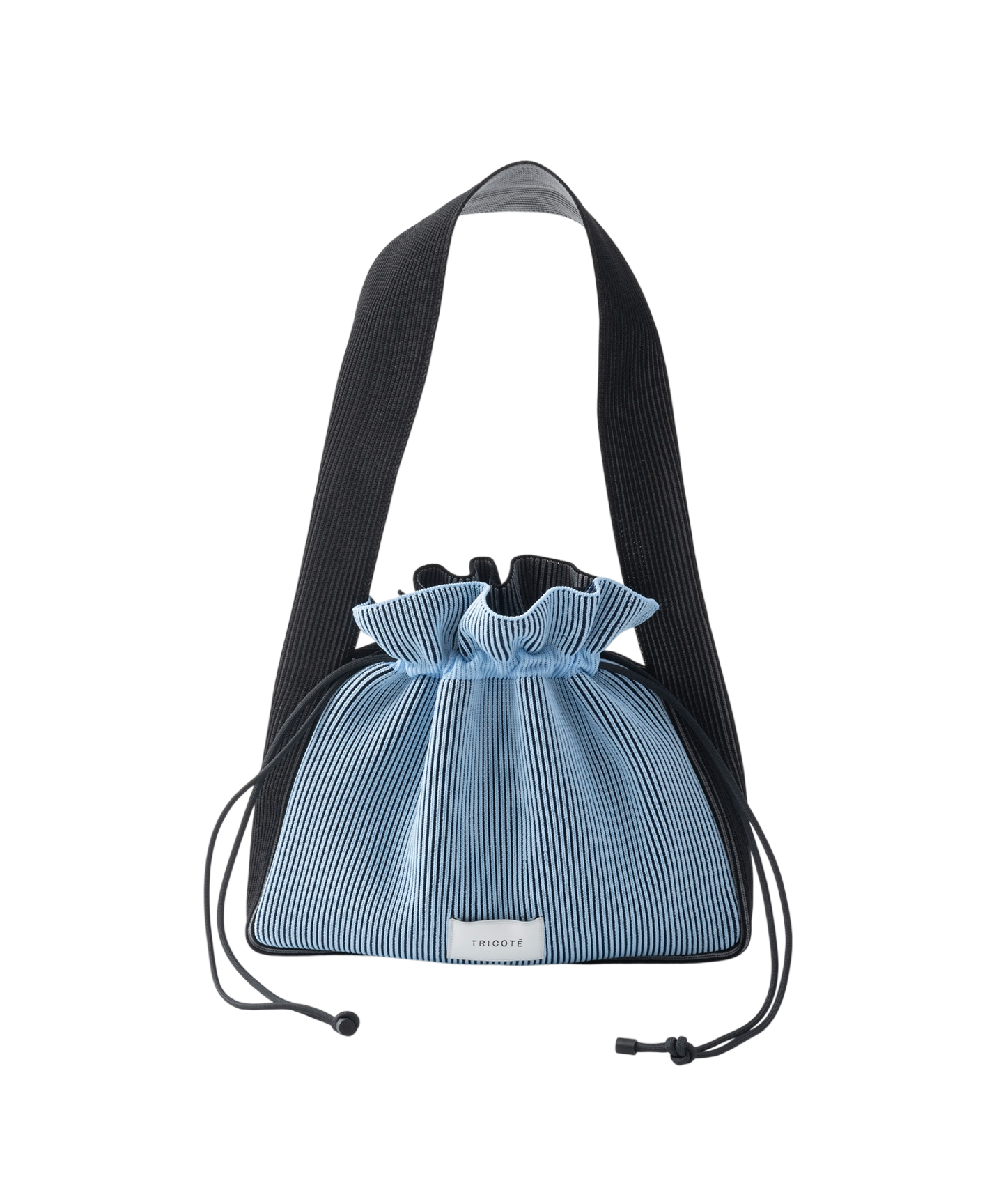 RIBBED POUCH BAG