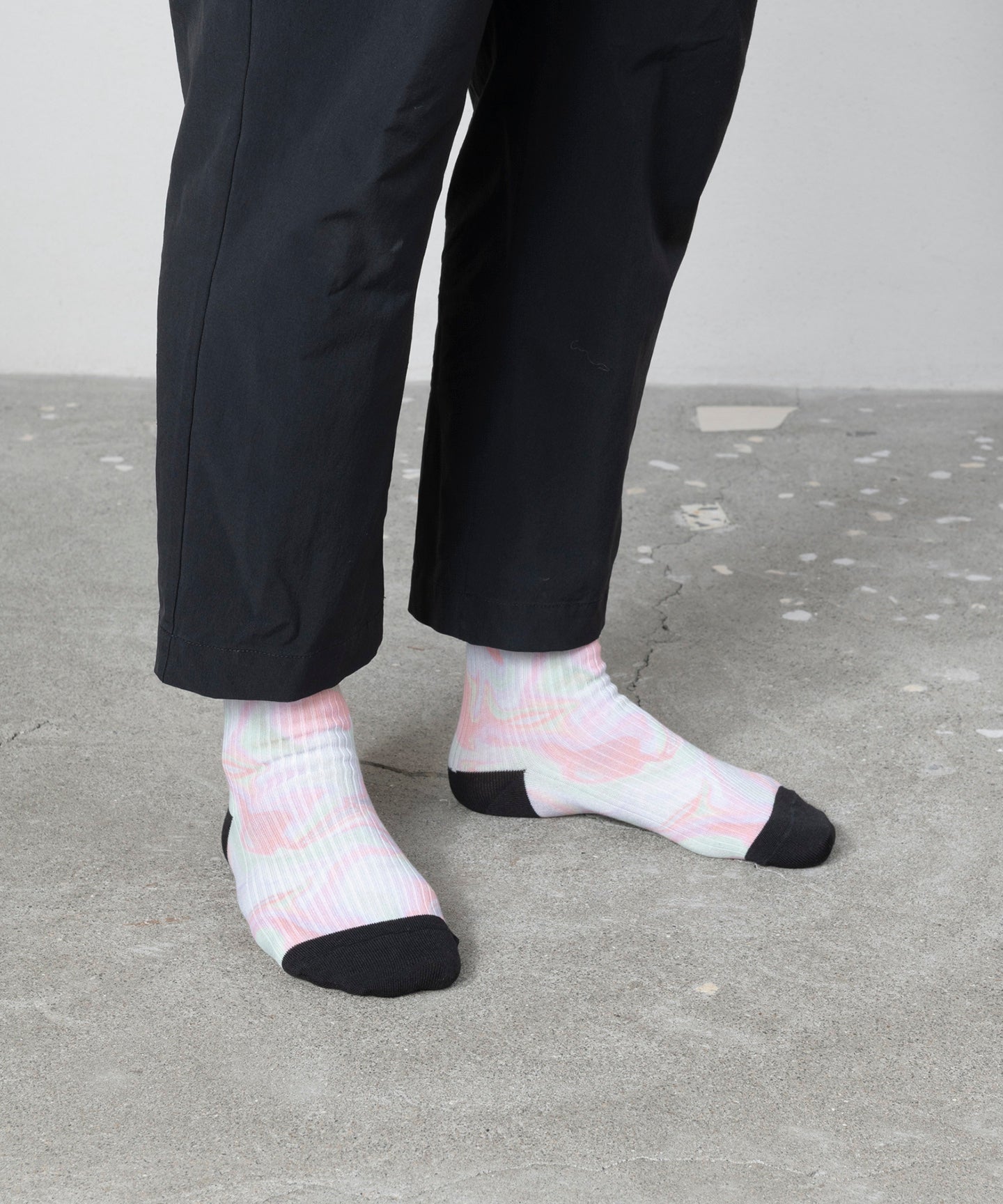 MARBLESHELL PRINT SOCKS