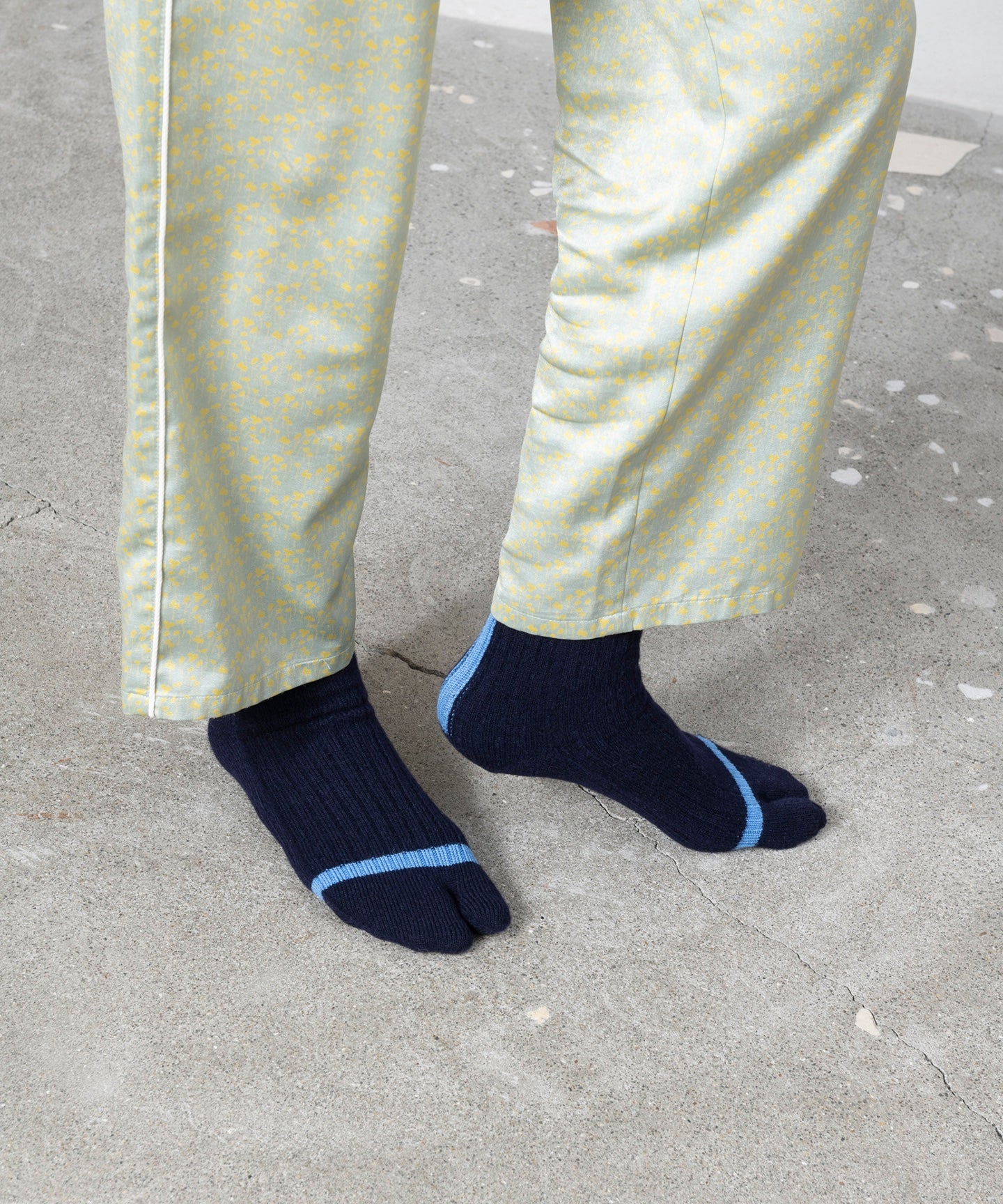 RIB-STRIPE SOCKS