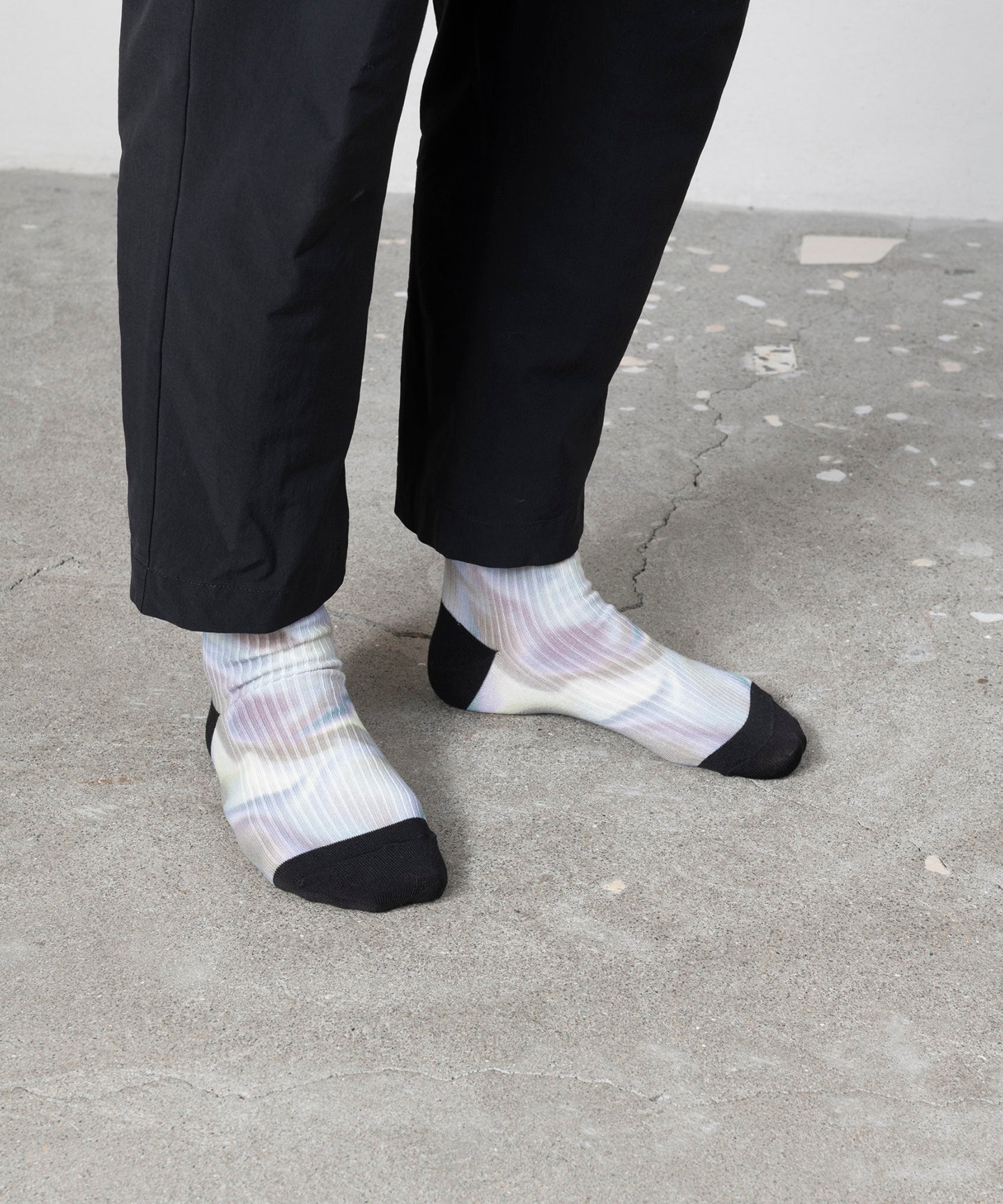 MARBLESHELL PRINT SOCKS