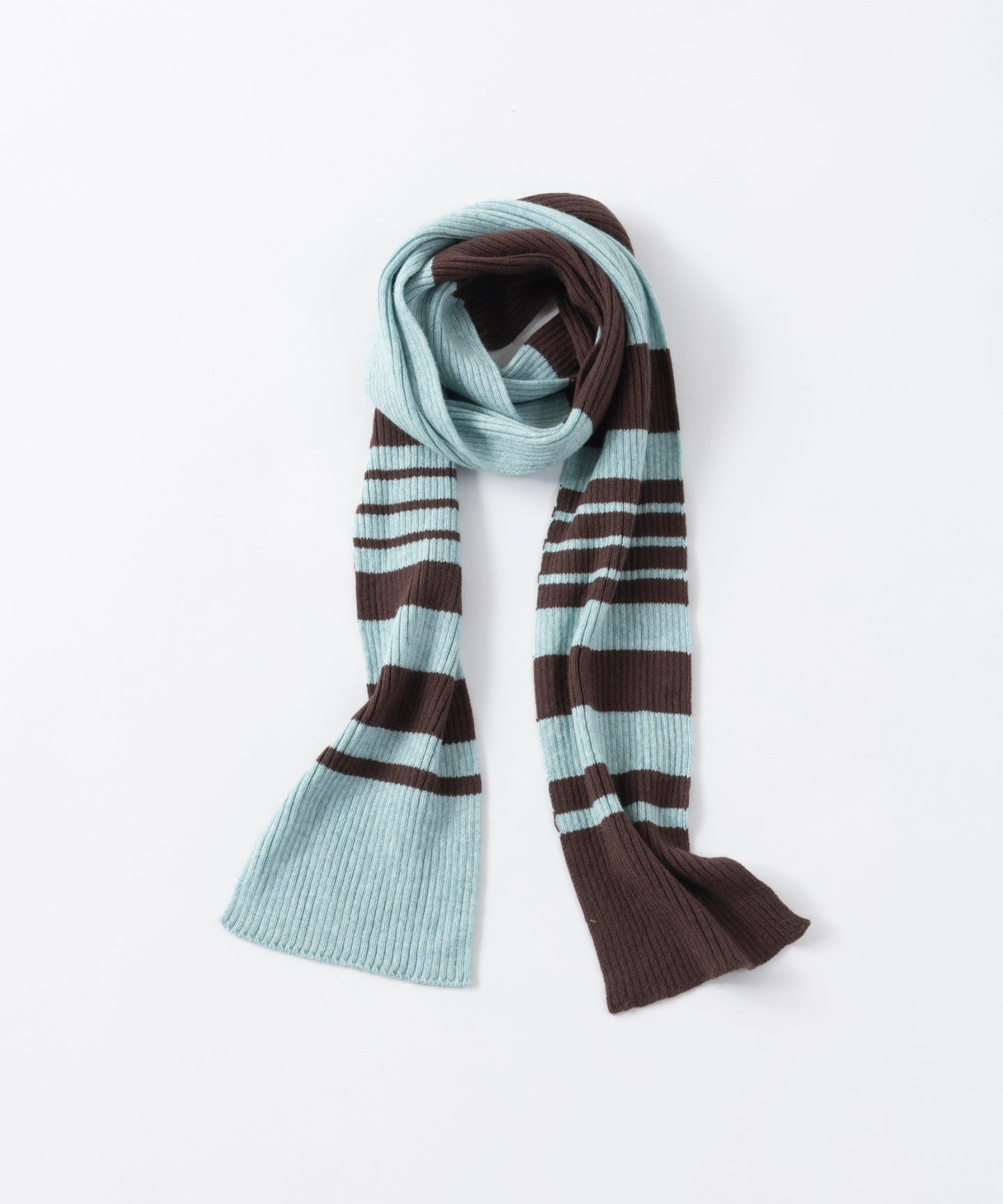 TOP WITH STRIPED SCARF