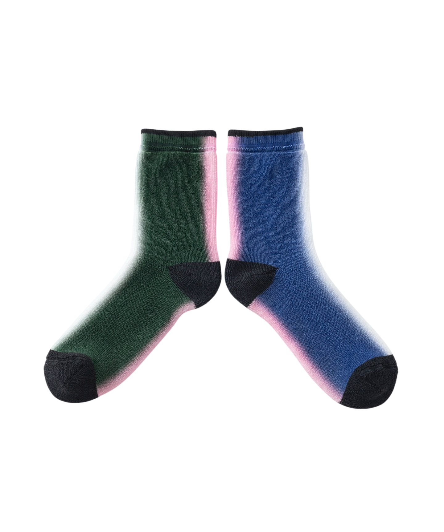 BI-COLOR PILE SOCKS