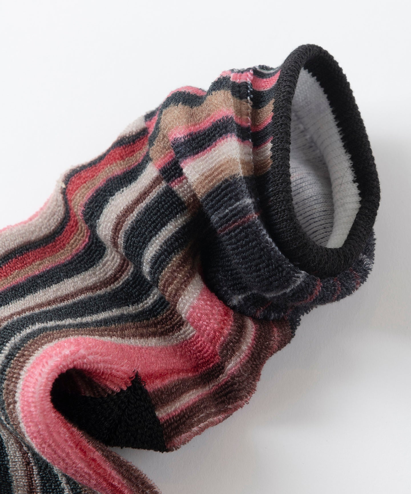 MULTI-STRIPE PILE SOCKS