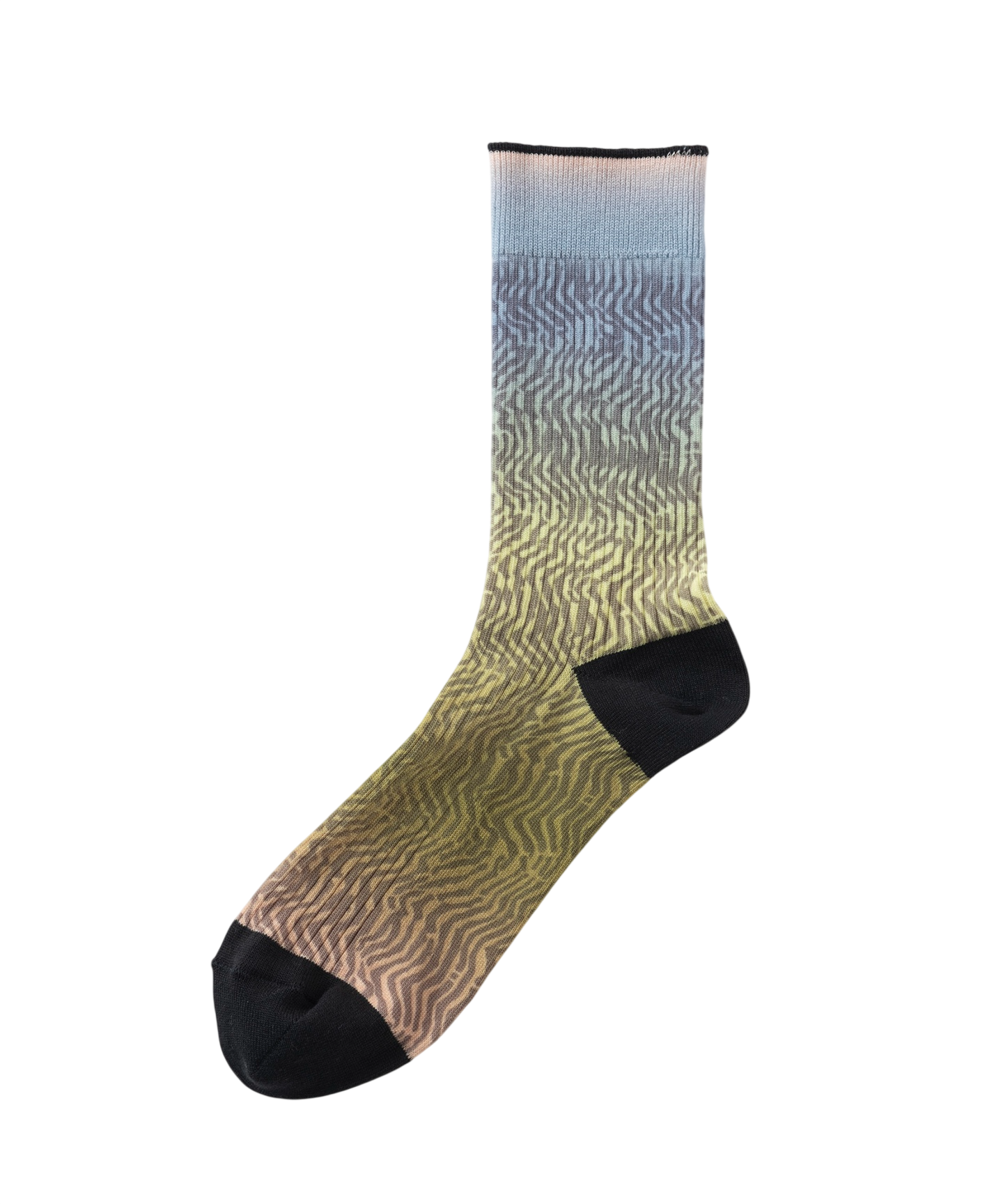ZIGZAGSHELL PRINT SOCKS