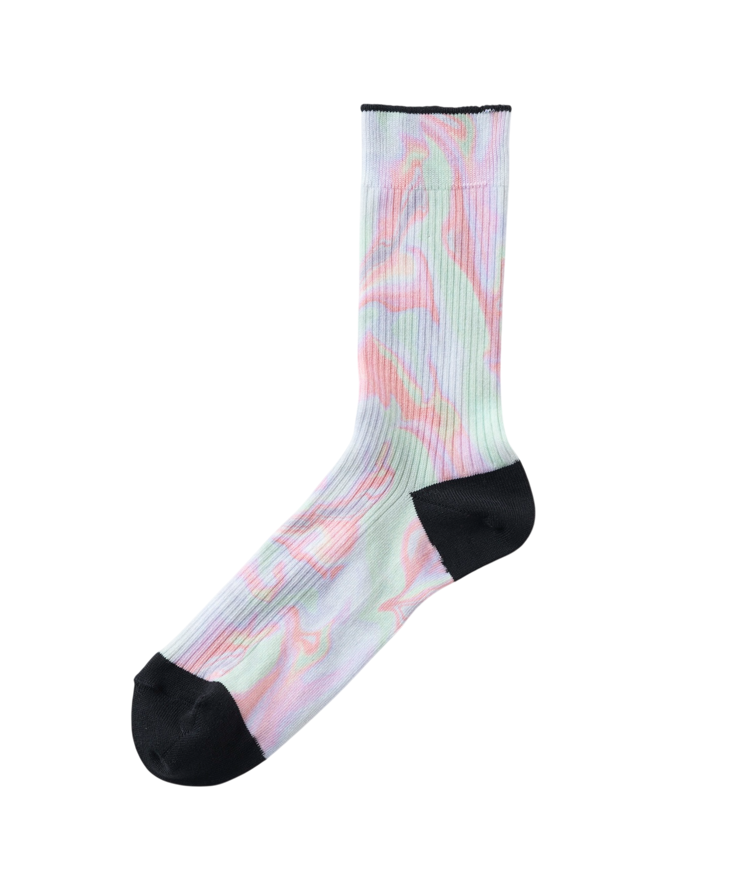 MARBLESHELL PRINT SOCKS