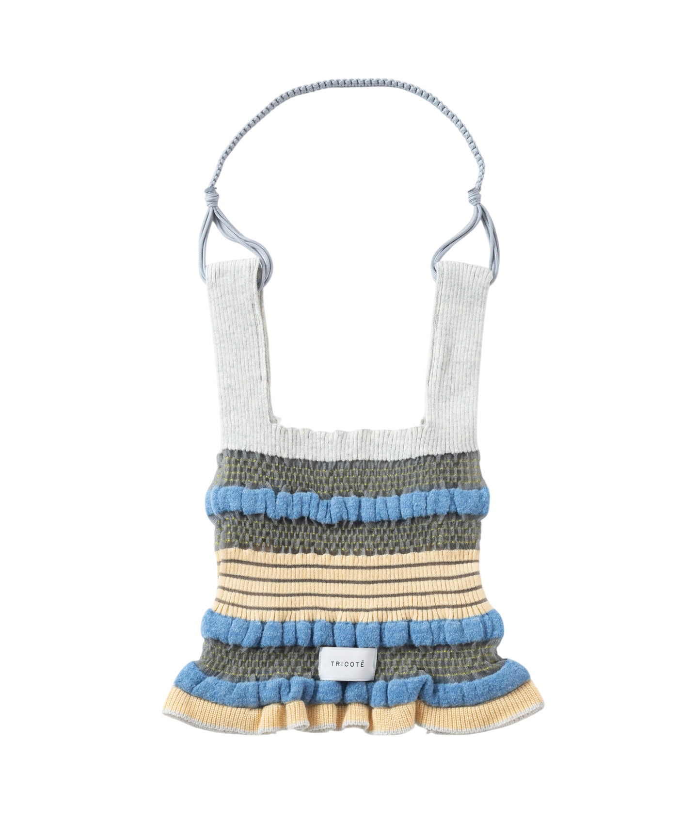 TRANSPARENT STRIPED BAG